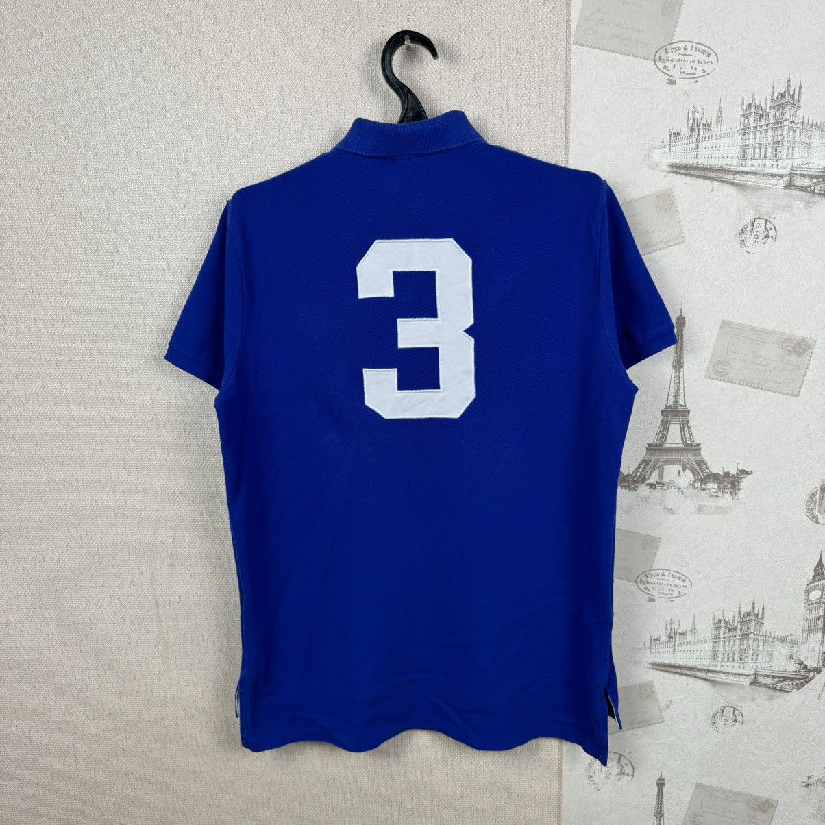Polo Ralph Lauren Vintage Ralph Lauren Polo T shirt Chief Keef LXVII Blue Sz L Size US L / EU 52-54 / 3 - 2 Thumbnail