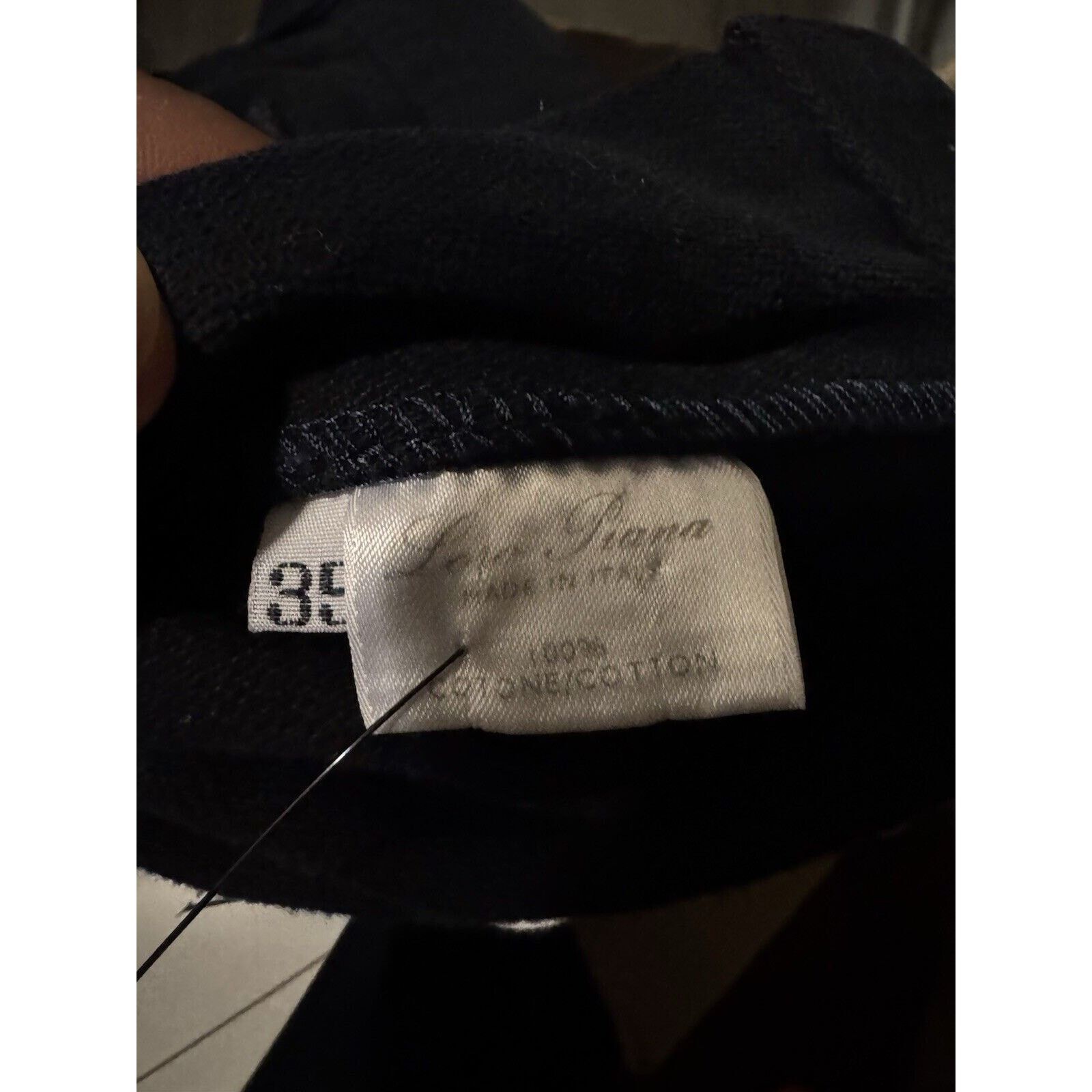 Loro Piana Loro Piana 5 Pocket Cotton Pants 35 Navy Italy Trousers Men Size US 35 - 4 Thumbnail