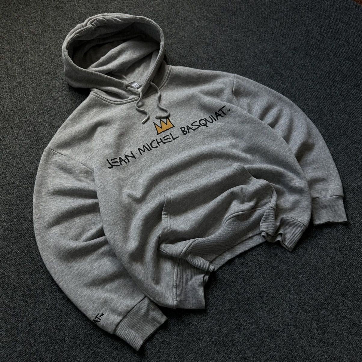 Jean-Michel Basquiat VTG Japanese Style Basquiat & Primark Hoodie Size M Y2K 00s Size US M / EU 48-50 / 2 - 9 Thumbnail