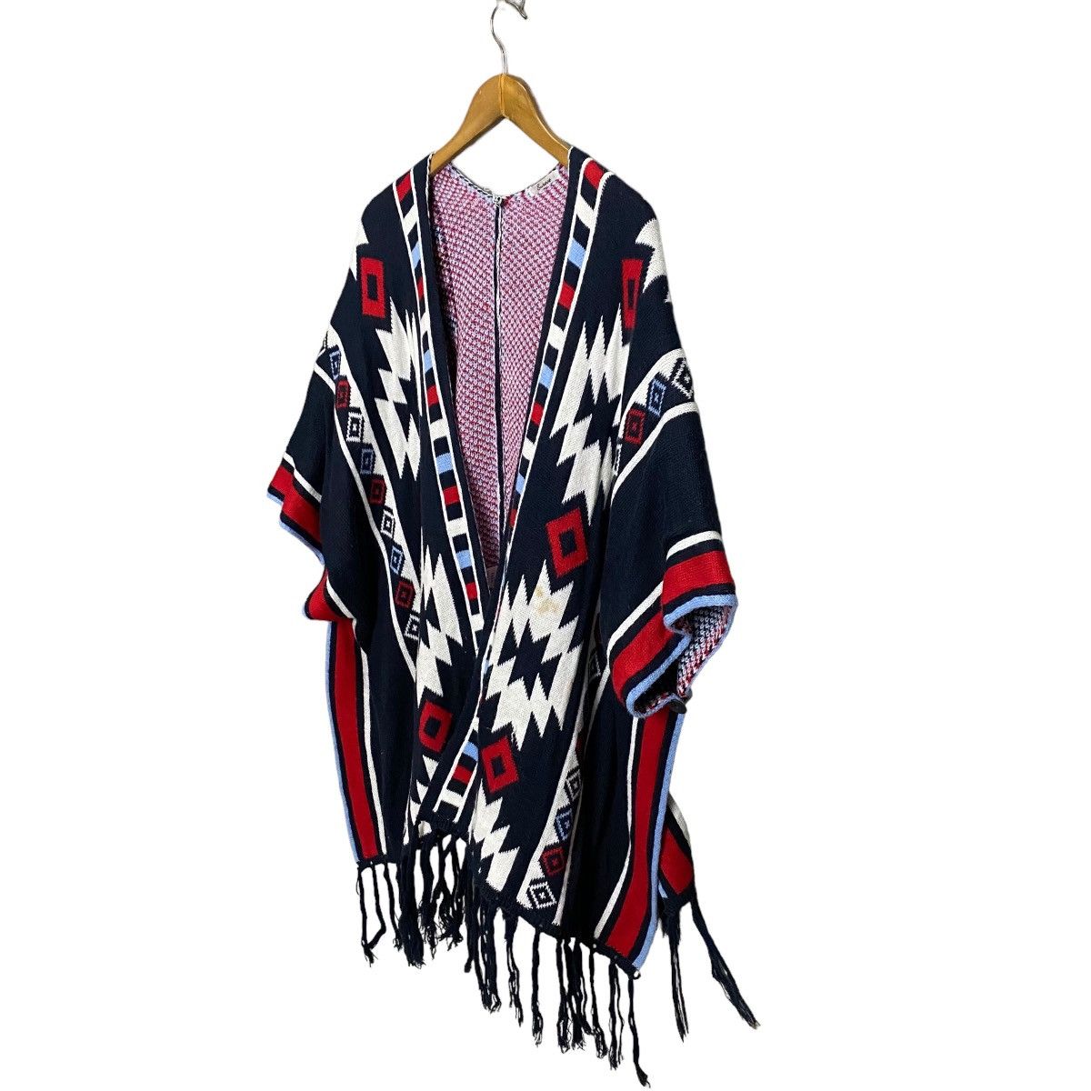 Japanese Brand Sureve Arclic native navajo poncho Size ONE SIZE - 2 Thumbnail