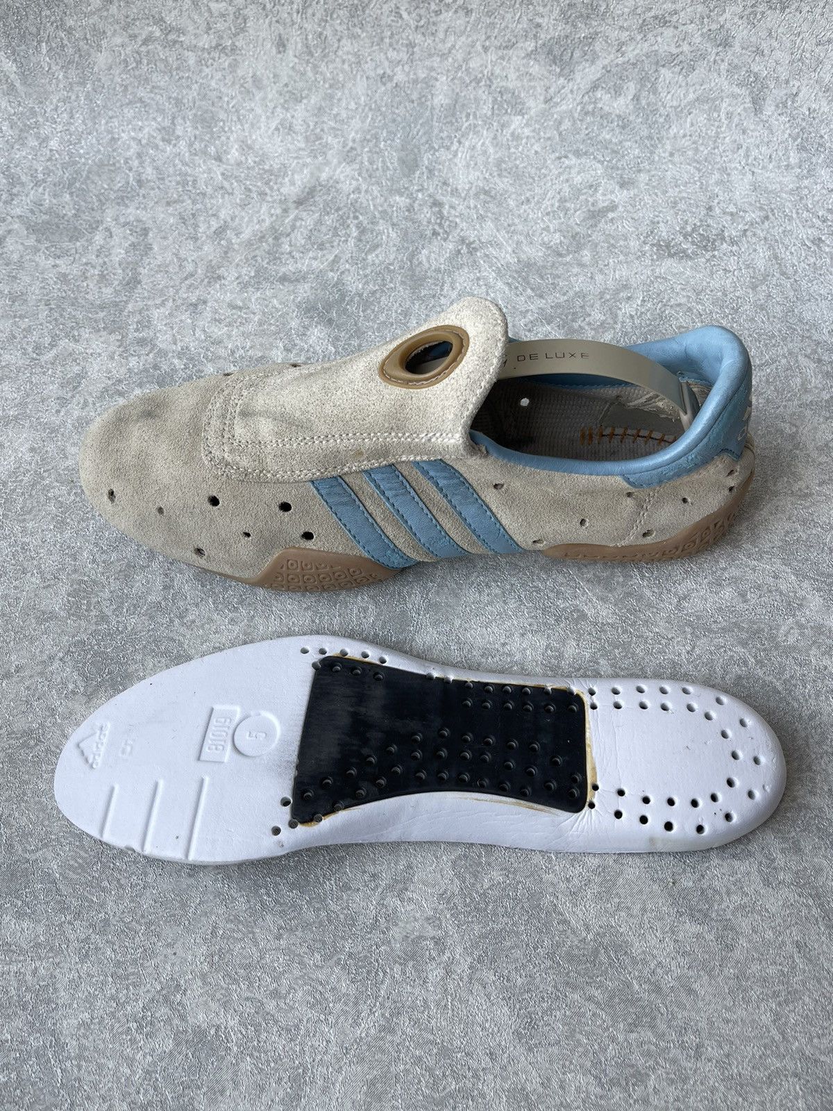 Adidas Vintage Adidas Chen Tao 2004 Retro Y2K Rare Shoes Slip-On 38 Size US 6.5 / IT 36.5 - 21 Thumbnail
