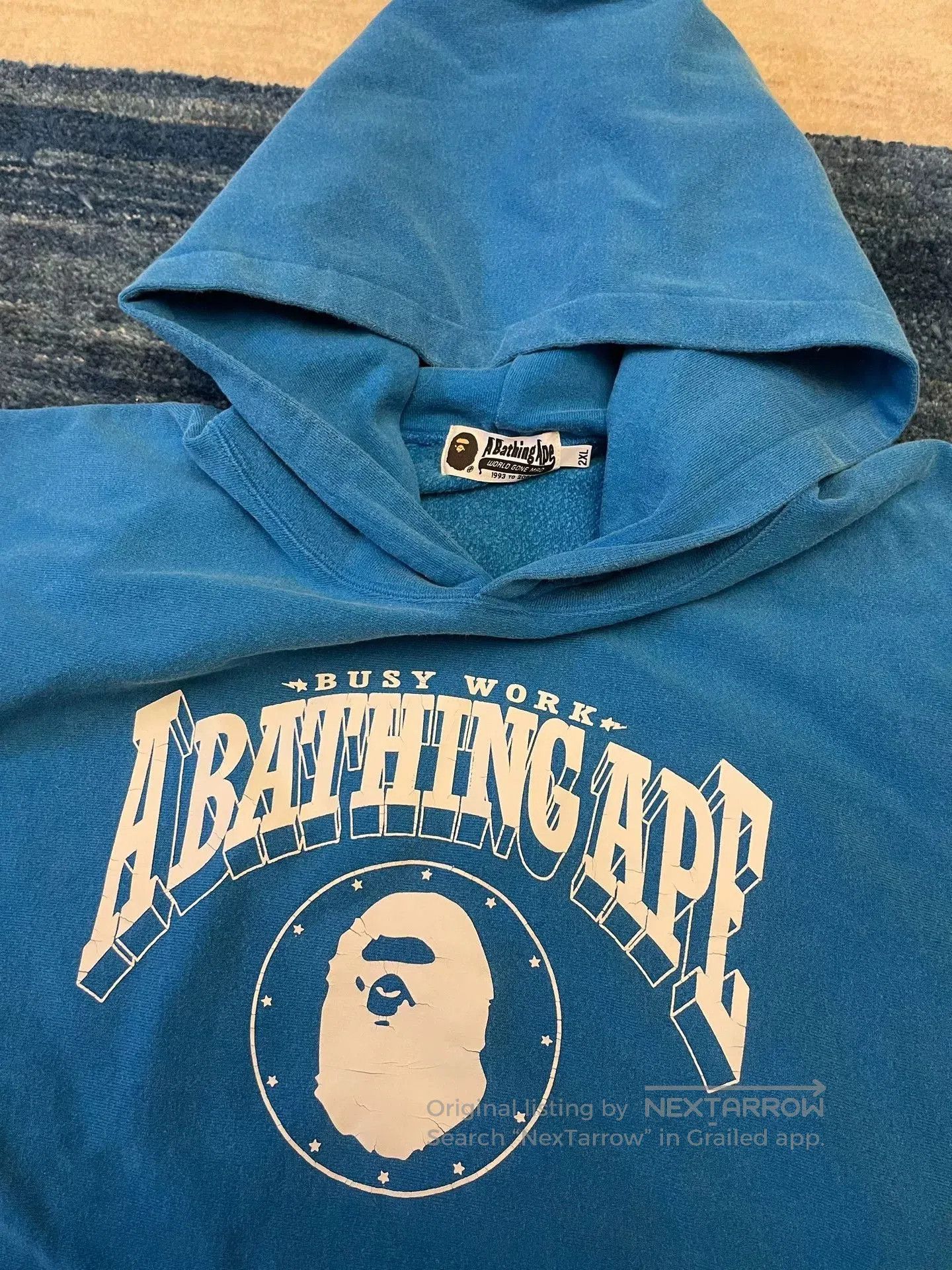Bape Bape Printed Hoodie. Size US XXL / EU 58 / 5 - 3 Thumbnail