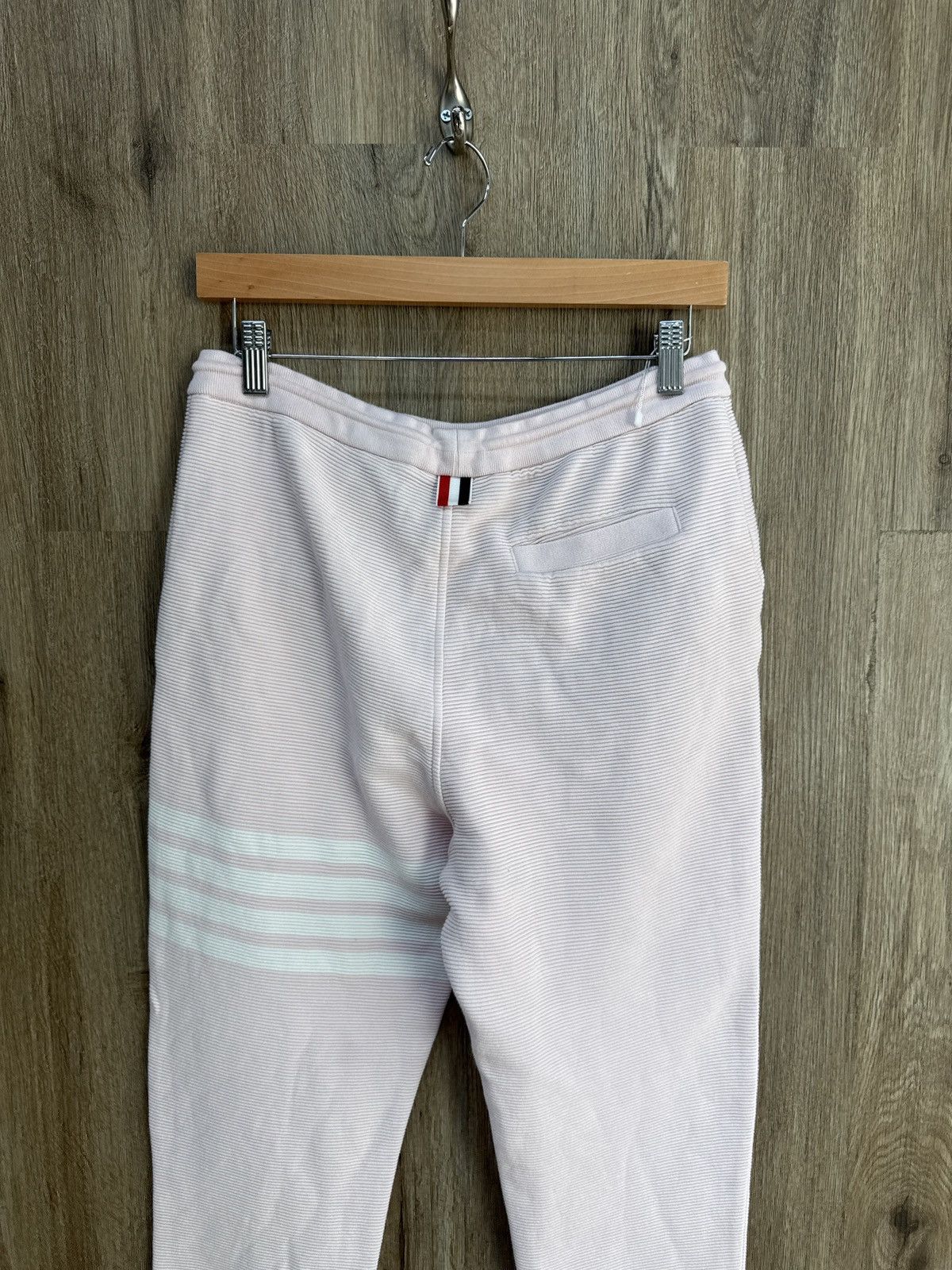 Thom Browne Thome Browne Pink Thermal Sweats Size US 29 - 6 Thumbnail