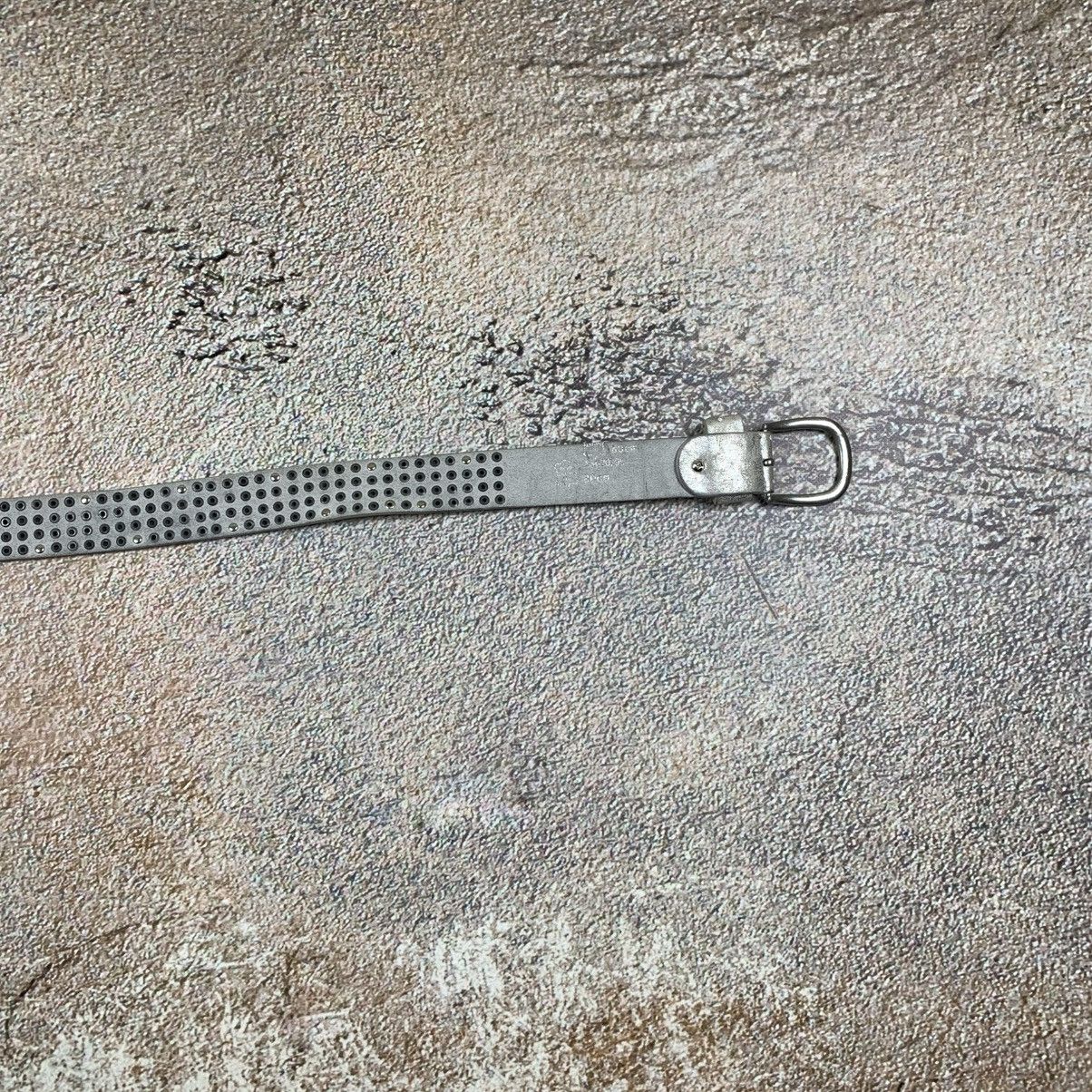 Other y2k Silver Metal button Belt Size ONE SIZE - 7 Thumbnail