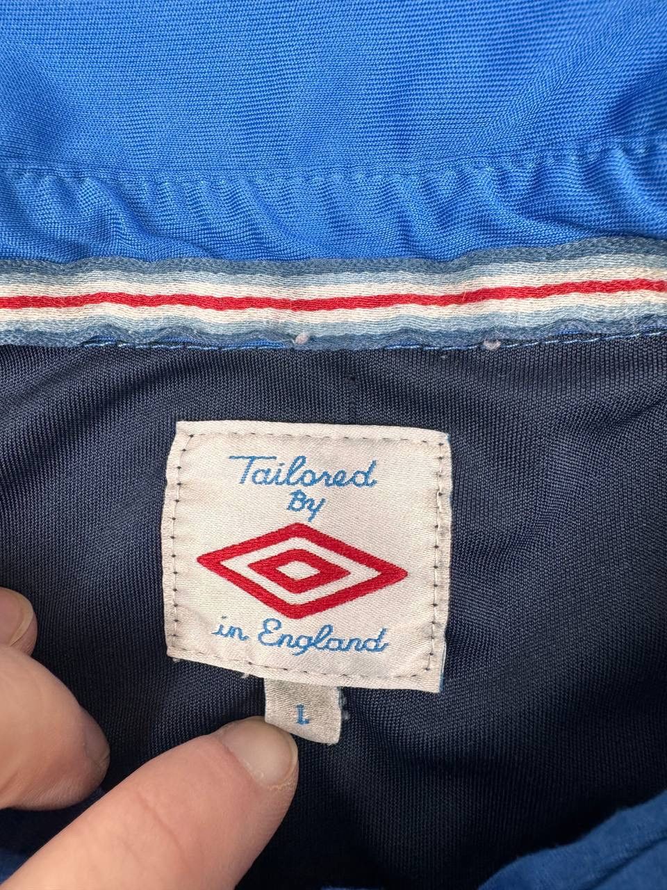 Umbro England Umbro Polo Shirt 2010- 2012 Navy Football Jersy Size US L / EU 52-54 / 3 - 4 Thumbnail