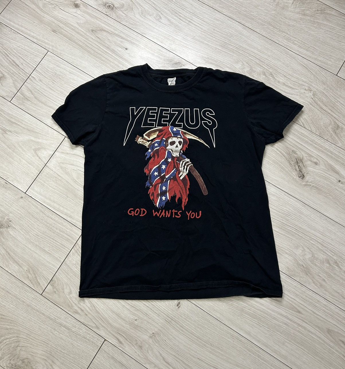 Rap Tees × Vintage Yeezus god wants you vintage t-shirt Size US S / EU 44-46 / 1 - 1 Thumbnail