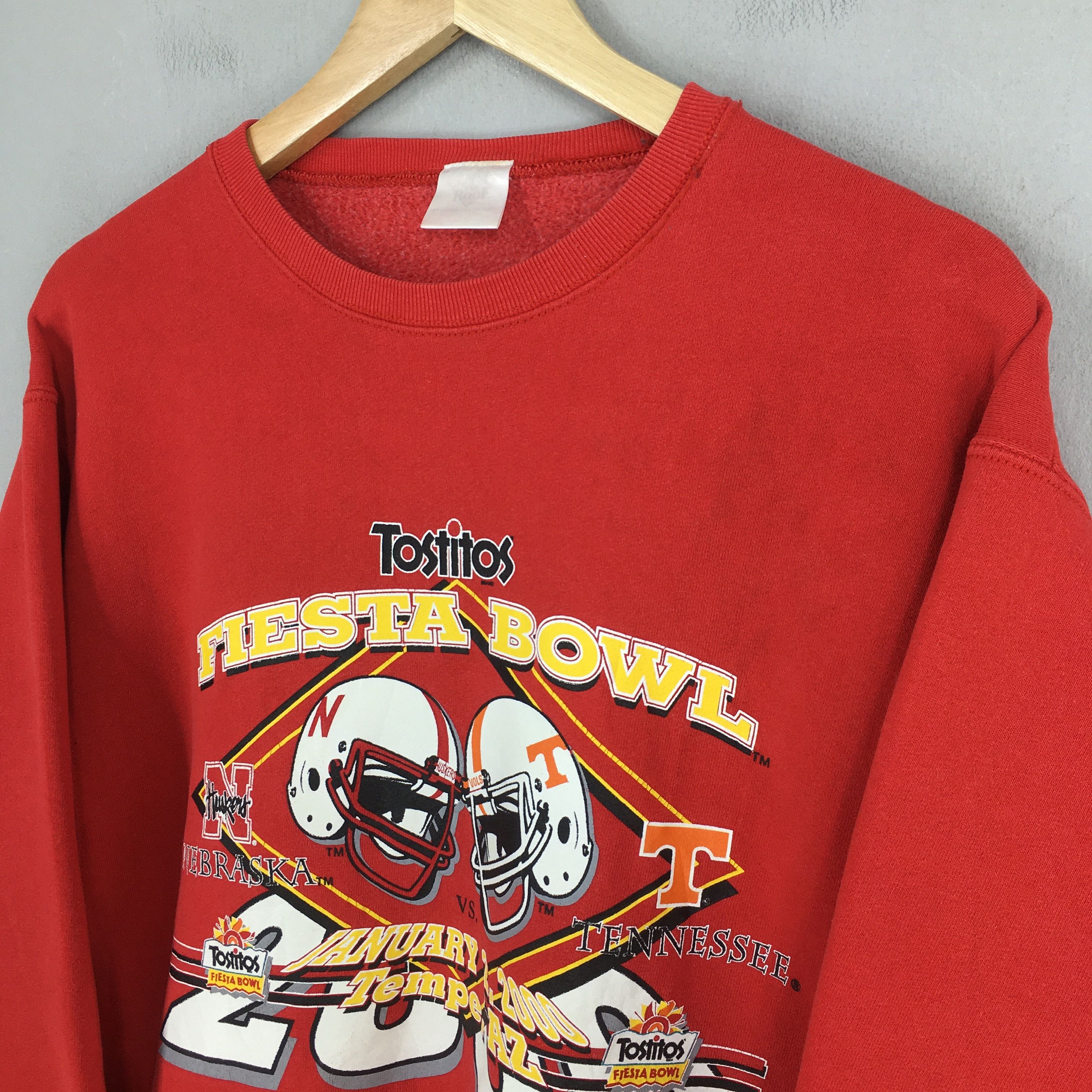 NCAA × Vintage Tostitos Fiesta Bowl Football Nebraska Husker Vs Tennessee Size US M / EU 48-50 / 2 - 3 Thumbnail