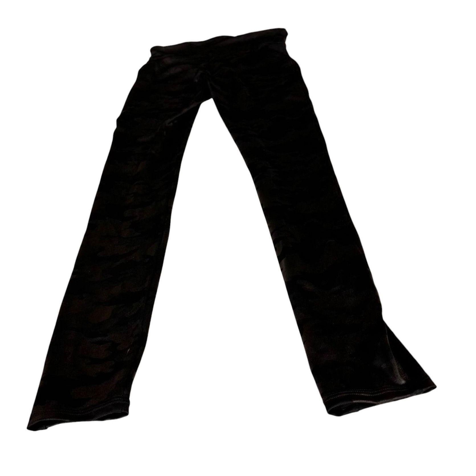 Spanx Spanx Look At Me Now Black Camo Leggings XS Extra Small Size 22" - 9 Thumbnail