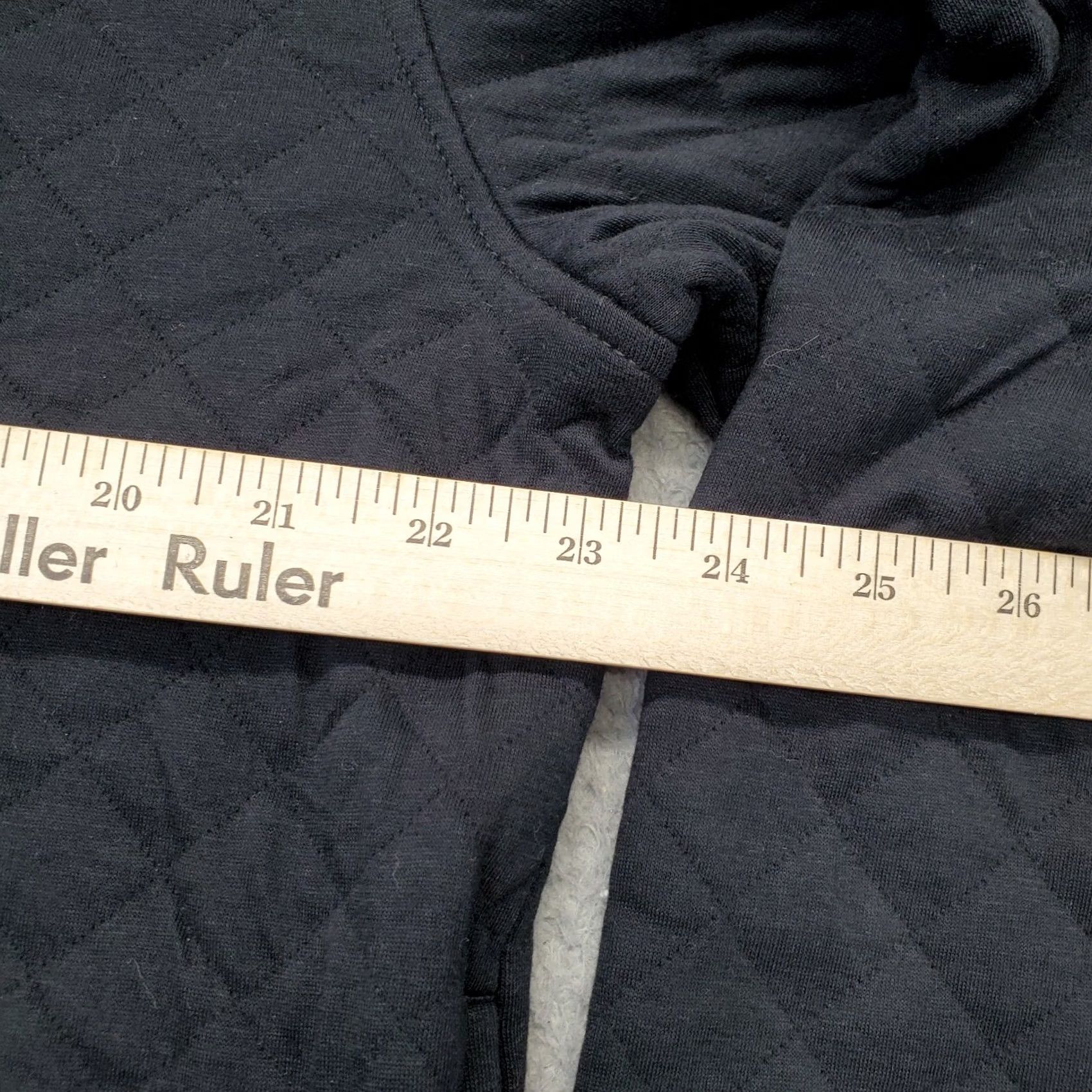 Kenneth Cole Kenneth Cole New York Quilted Jacket Mens XL Black Long Sleeve 1/4 Snap Size US XL / EU 56 / 4 - 3 Thumbnail