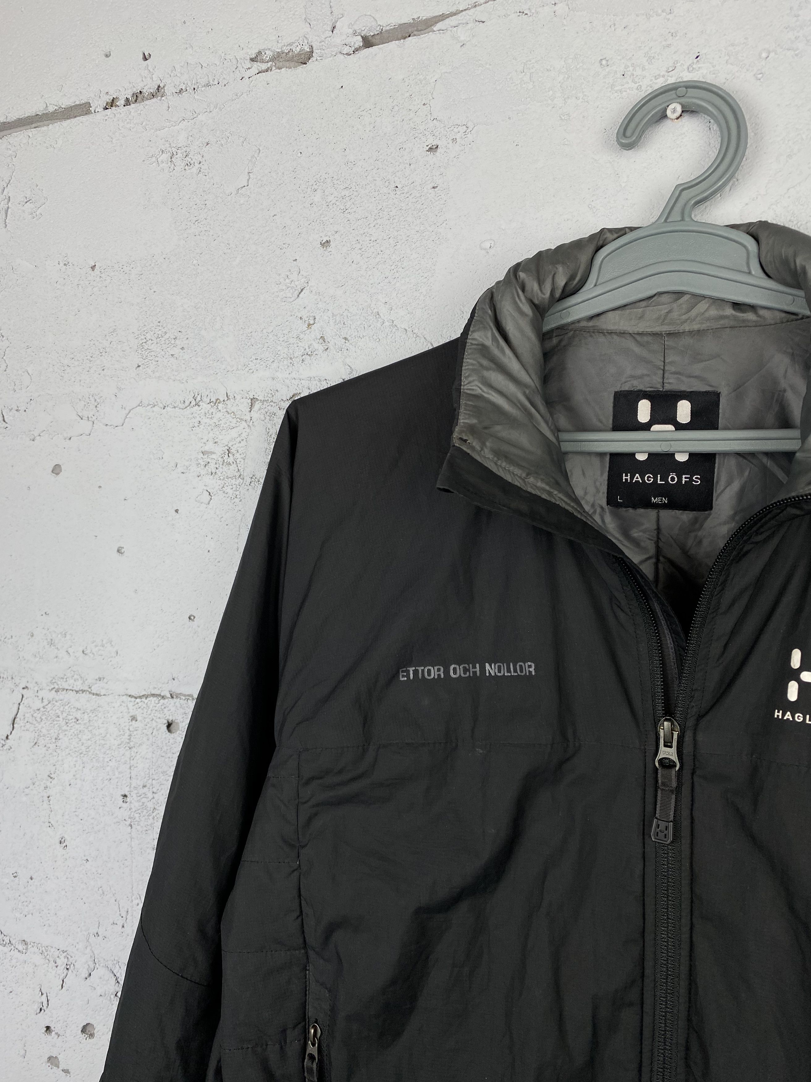 Haglofs × Vintage Haglöfs Men's Full Zip Long Sleeve Puffer Jacket L Size US L / EU 52-54 / 3 - 3 Thumbnail