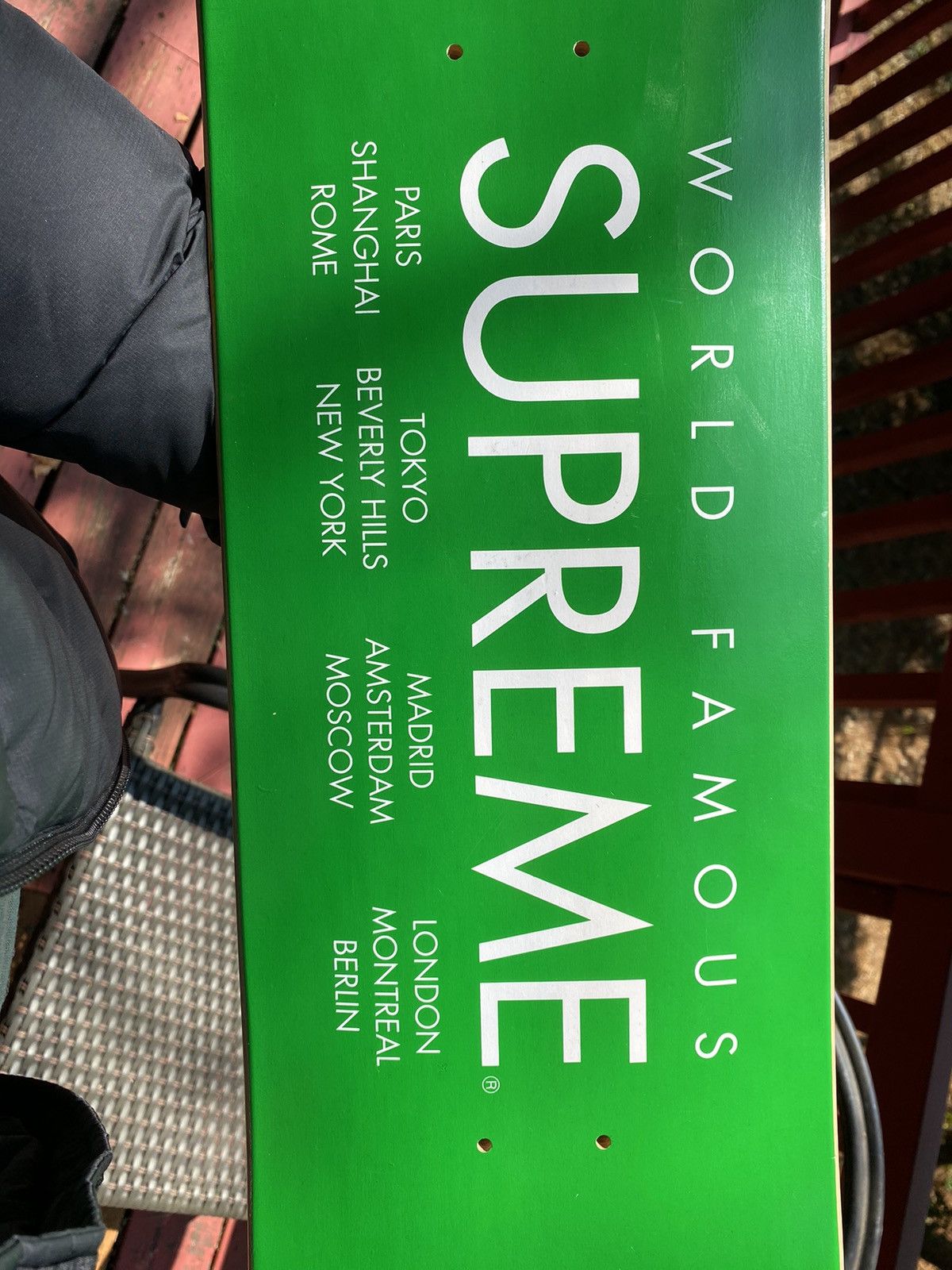 Supreme Supreme International skate deck Size ONE SIZE - 4 Thumbnail