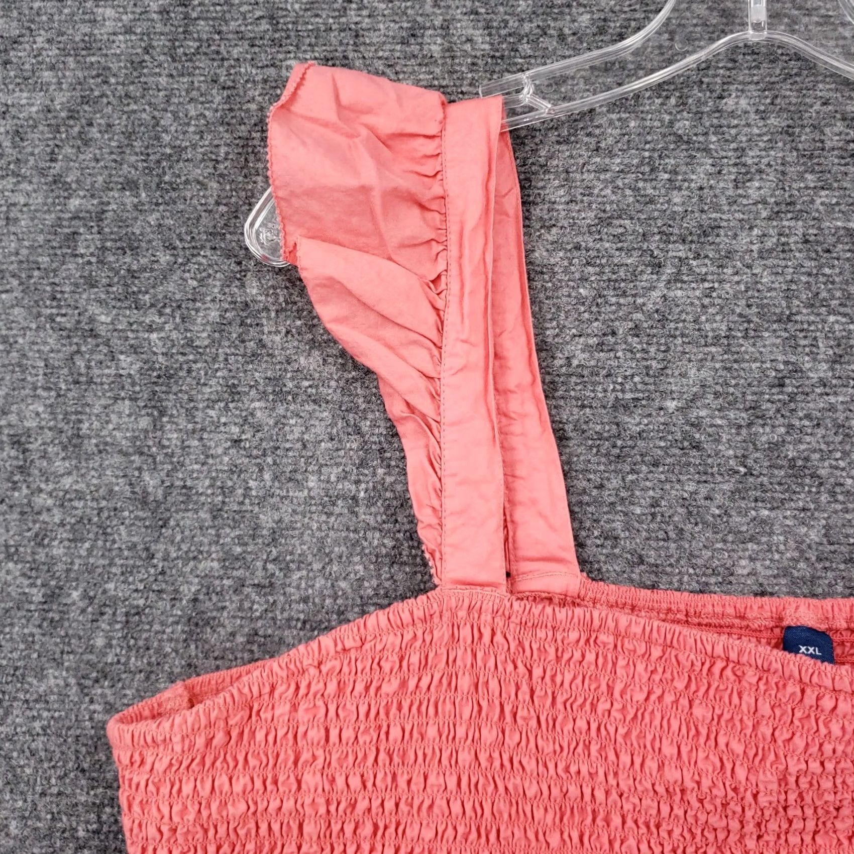 Old Navy Old Navy Pink Sleeveless Smocked Cami Pullover Top Womens 2XL Stretch Size XXL / US 16-18 / IT 52-54 - 2 Thumbnail
