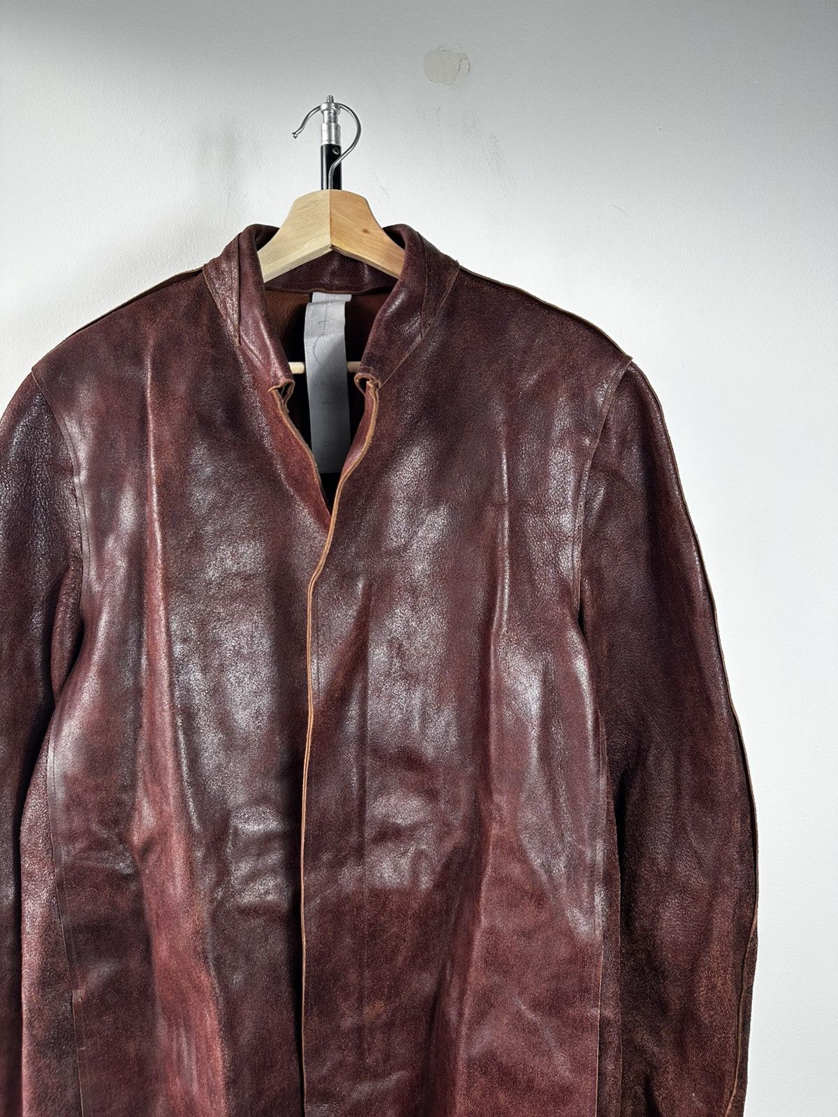 Carpe Diem Carpe Diem L’Maltieri LUG01 Leather Jacket - 2000s Archive Size US L / EU 52-54 / 3 - 2 Thumbnail