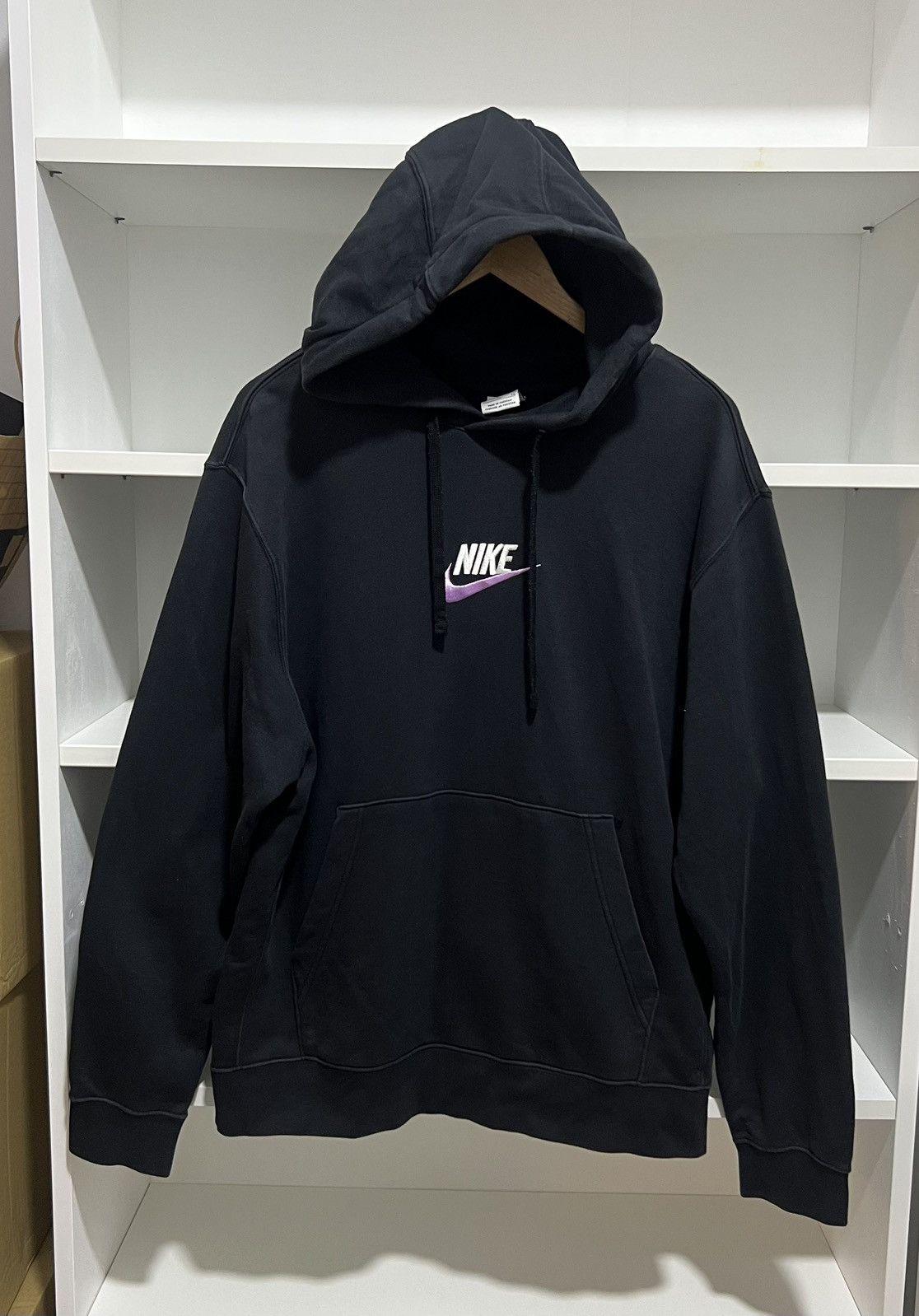 Nike Nike Centre Swoosh Hoodie Size US XL / EU 56 / 4 - 1 Thumbnail