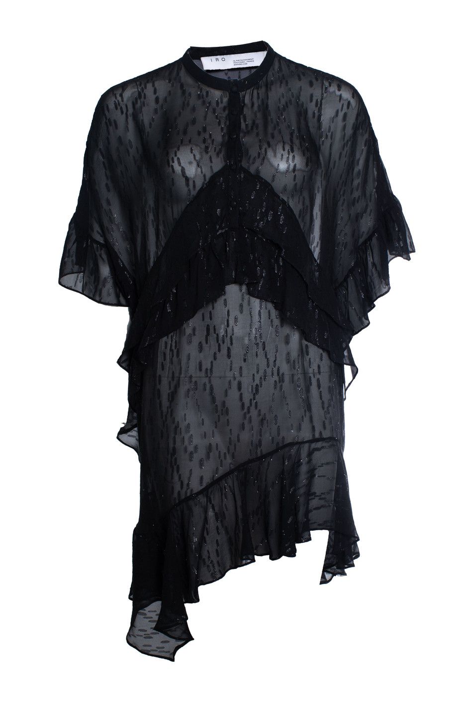 Iro IRO, Lurex sheer dress Size S / US 4 / IT 40 - 1 Thumbnail