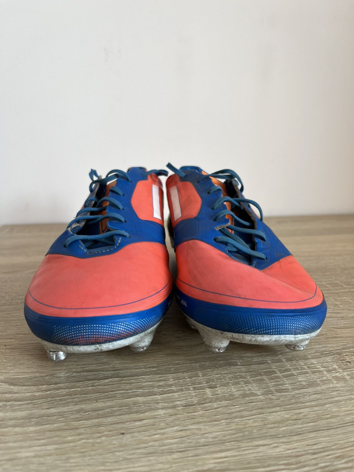 Vintage Adidas F50 adizero Leather Elit Orange boots Size US 9 / EU 42 - 6 Thumbnail