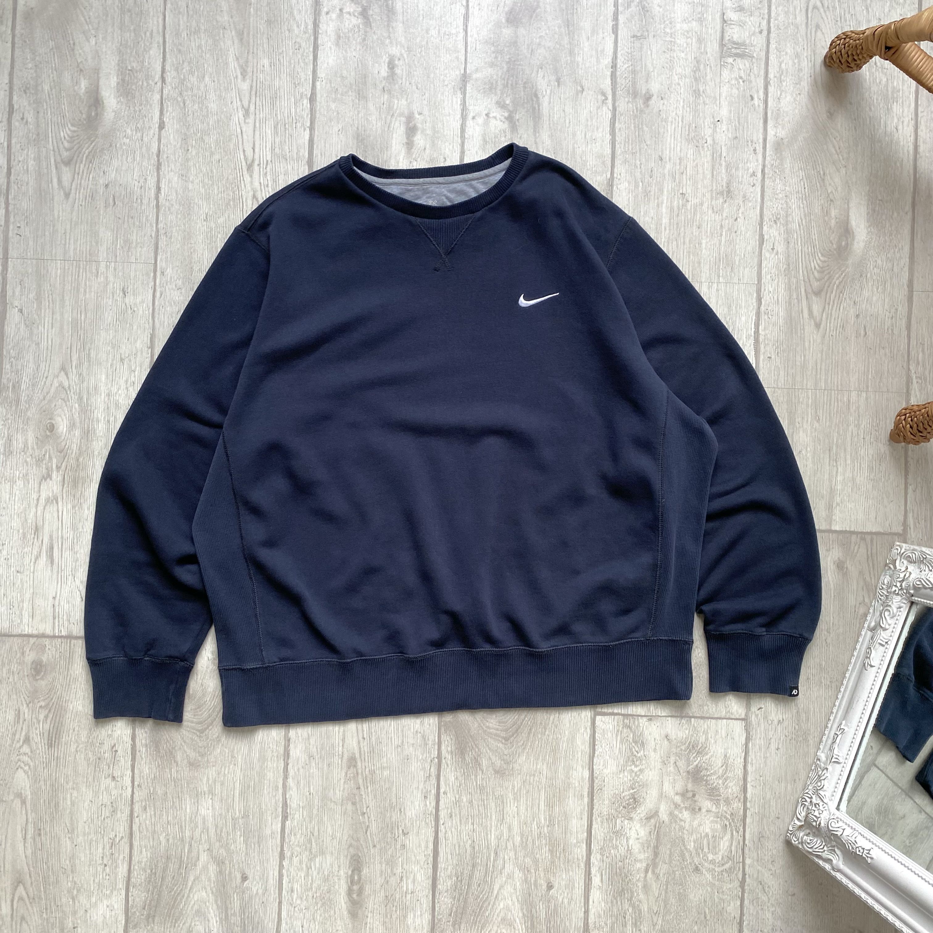 Nike Vintage Nike Boxy Sweatshirt Crewneck Silver tag Y2K USA Size US XXL / EU 58 / 5 - 6 Thumbnail