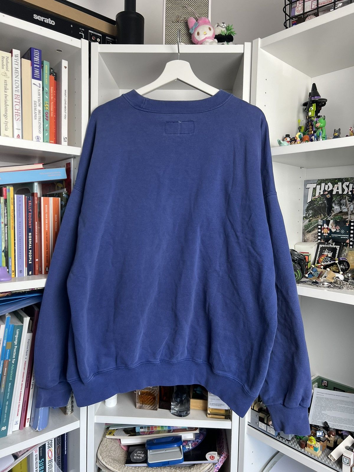 Russell Athletic × Vintage Vintage 90s Russell Athletic big logo baggy sweatshirt XXL Size US XXL / EU 58 / 5 - 2 Thumbnail