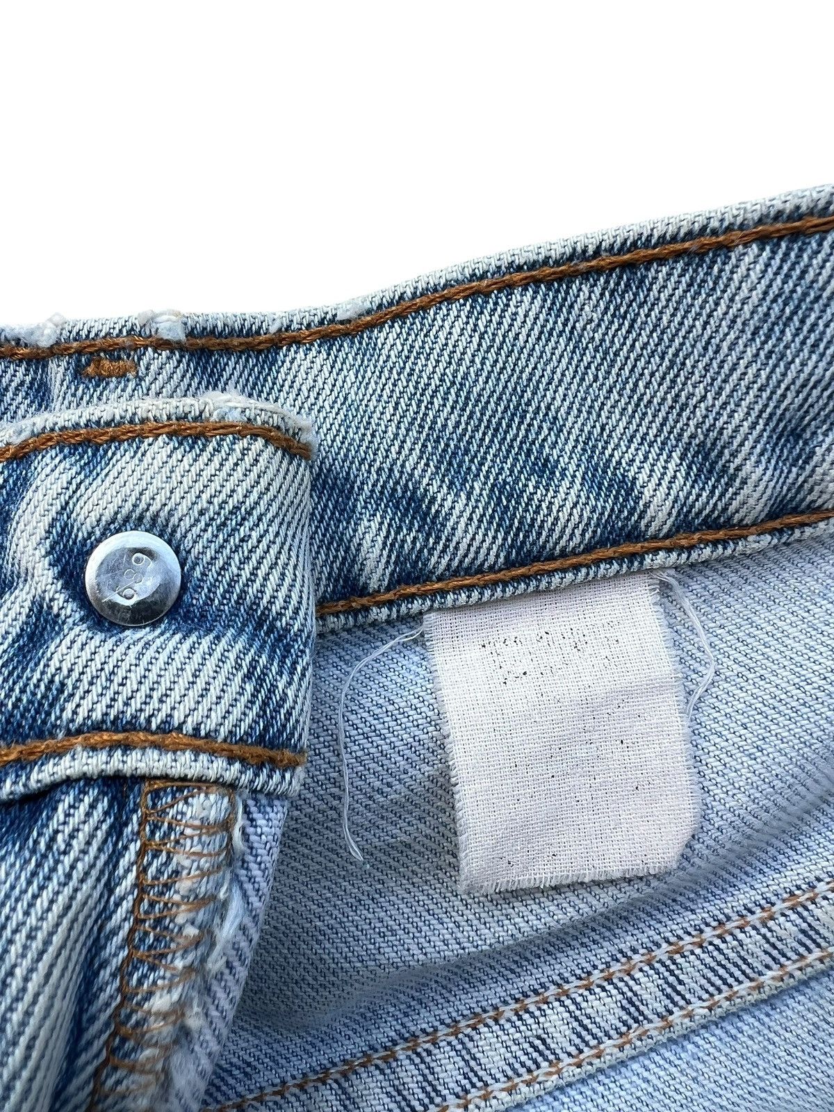 Levi's Vintage 90s Levis 505 Batwing Tag Stone Wash Jeans 28x32 Size 28" / US 6 / IT 42 - 10 Thumbnail