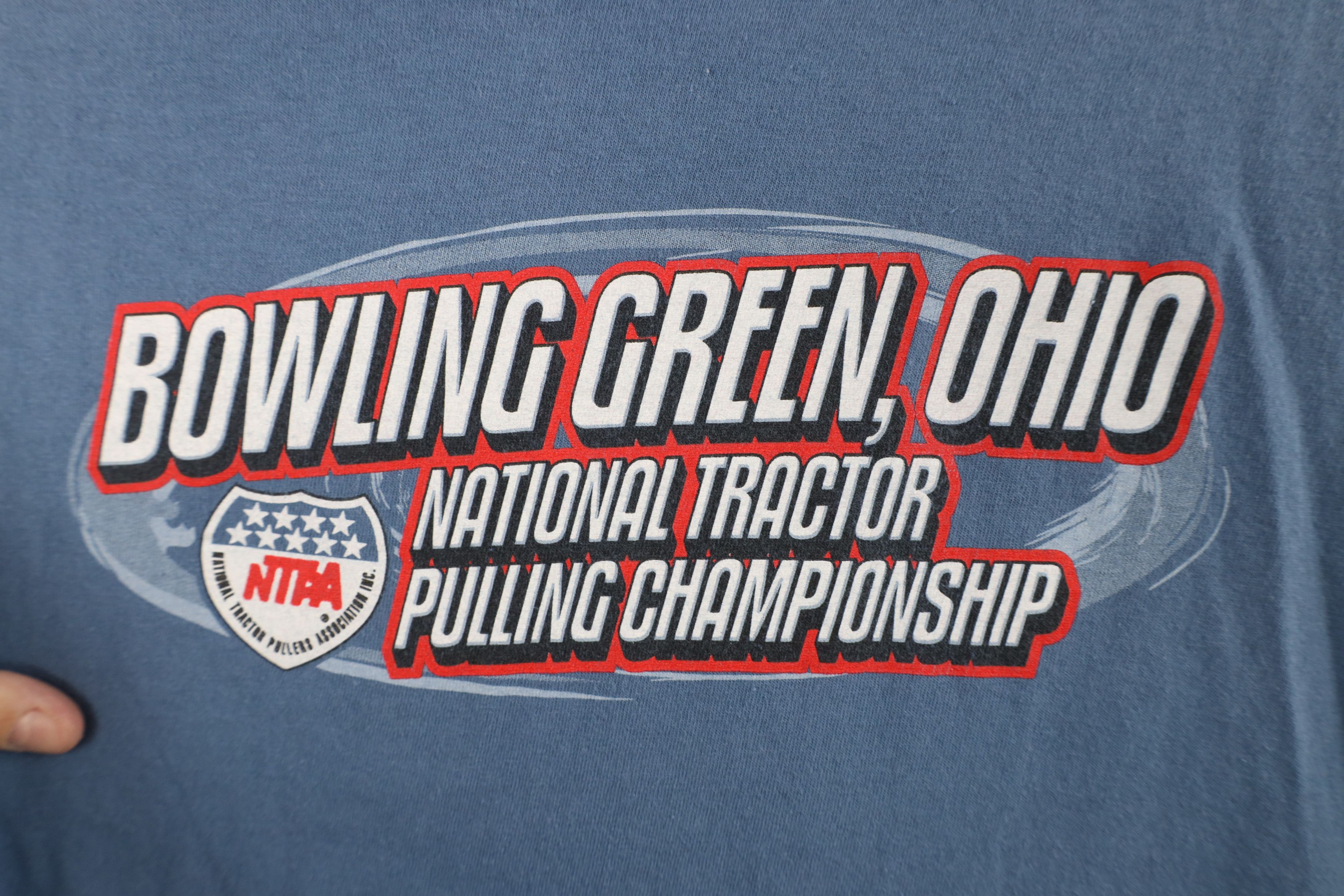 Vintage Y2K Tractor Pulling Championship Bowling Green T-Shirt Size US L / EU 52-54 / 3 - 4 Thumbnail