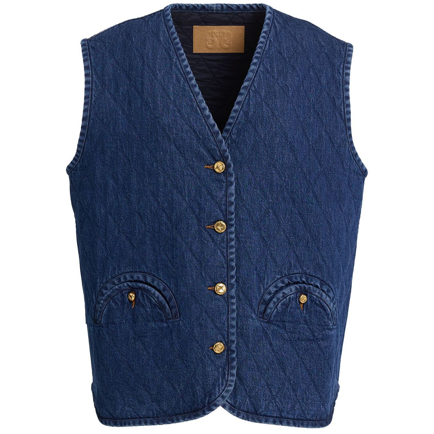 BLAZE MILANO Suffolk Blue Vest New & Authentic (Women's size