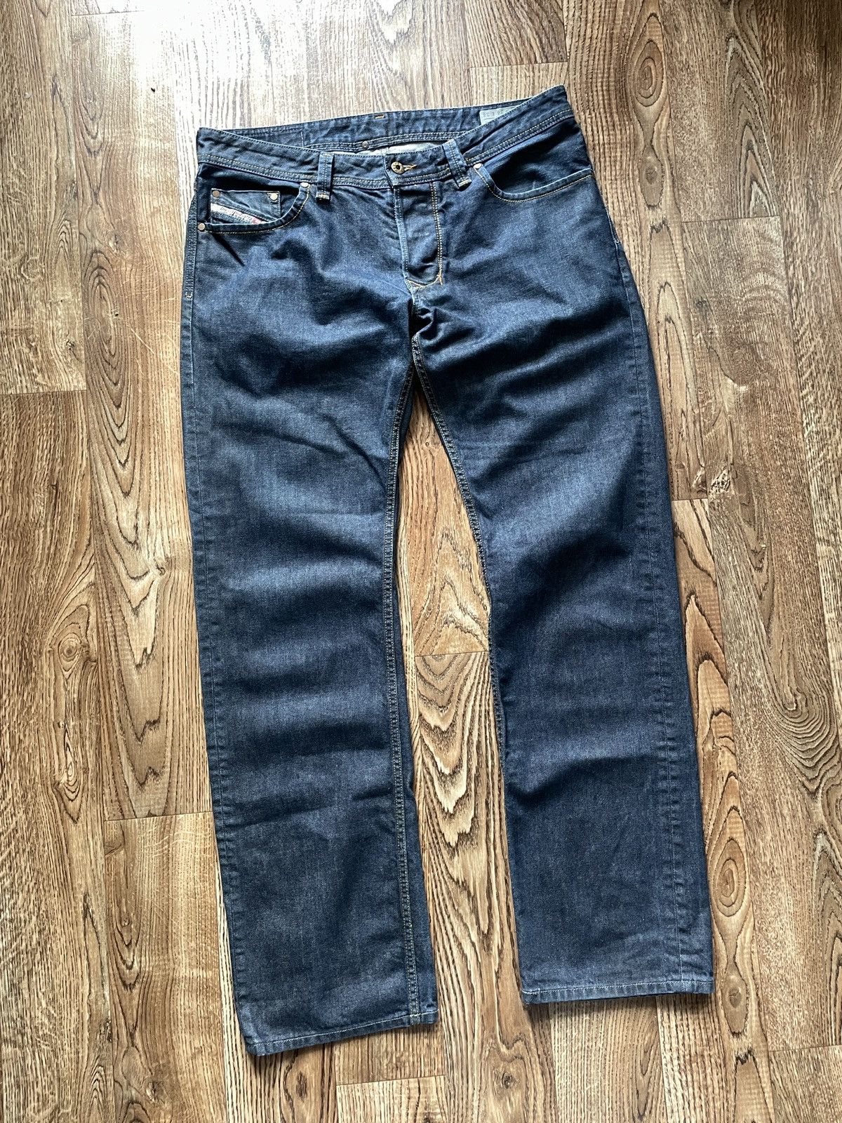Diesel Vintage Diesel Larkee Blue Wash Distressed Loose Jeans Size US 34 / EU 50 - 7 Thumbnail