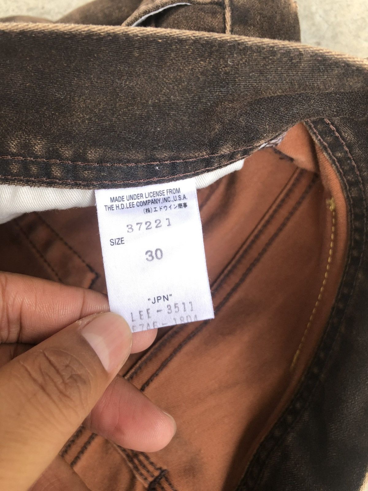 Lee Japanese Lee Flared Jeans Distressed Suede Size US 32 / EU 48 - 19 Thumbnail