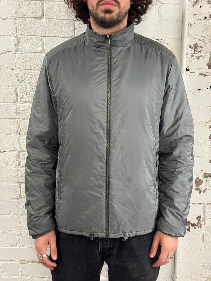 Prada AW2018 Prada Linea Rossa Reversible Green & Grey Jacket Size US M / EU 48-50 / 2 - 3 Thumbnail