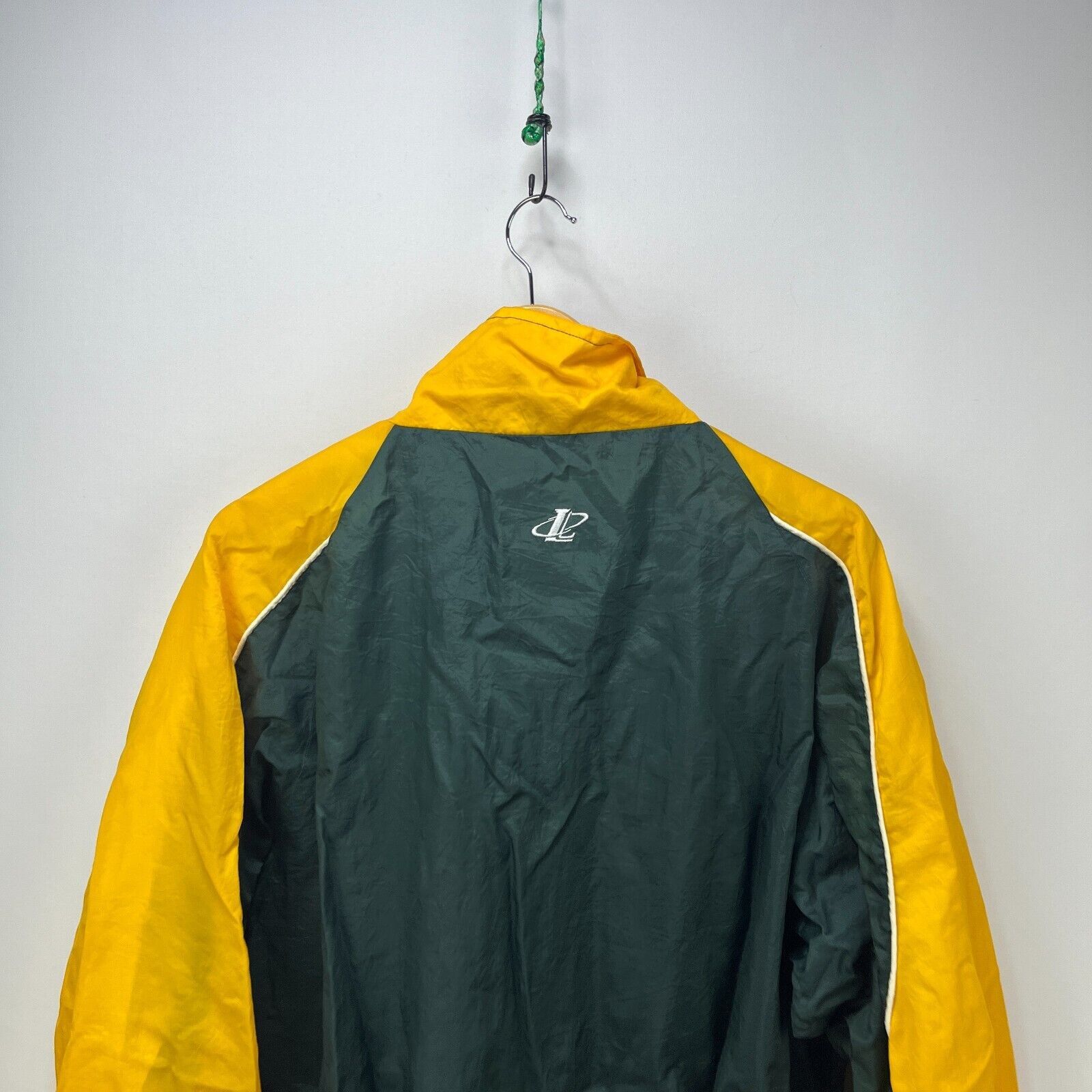 NFL × Vintage Vintage 90s Green Bay Packers LogoAthletic Windbreaker Large Size US L / EU 52-54 / 3 - 11 Thumbnail