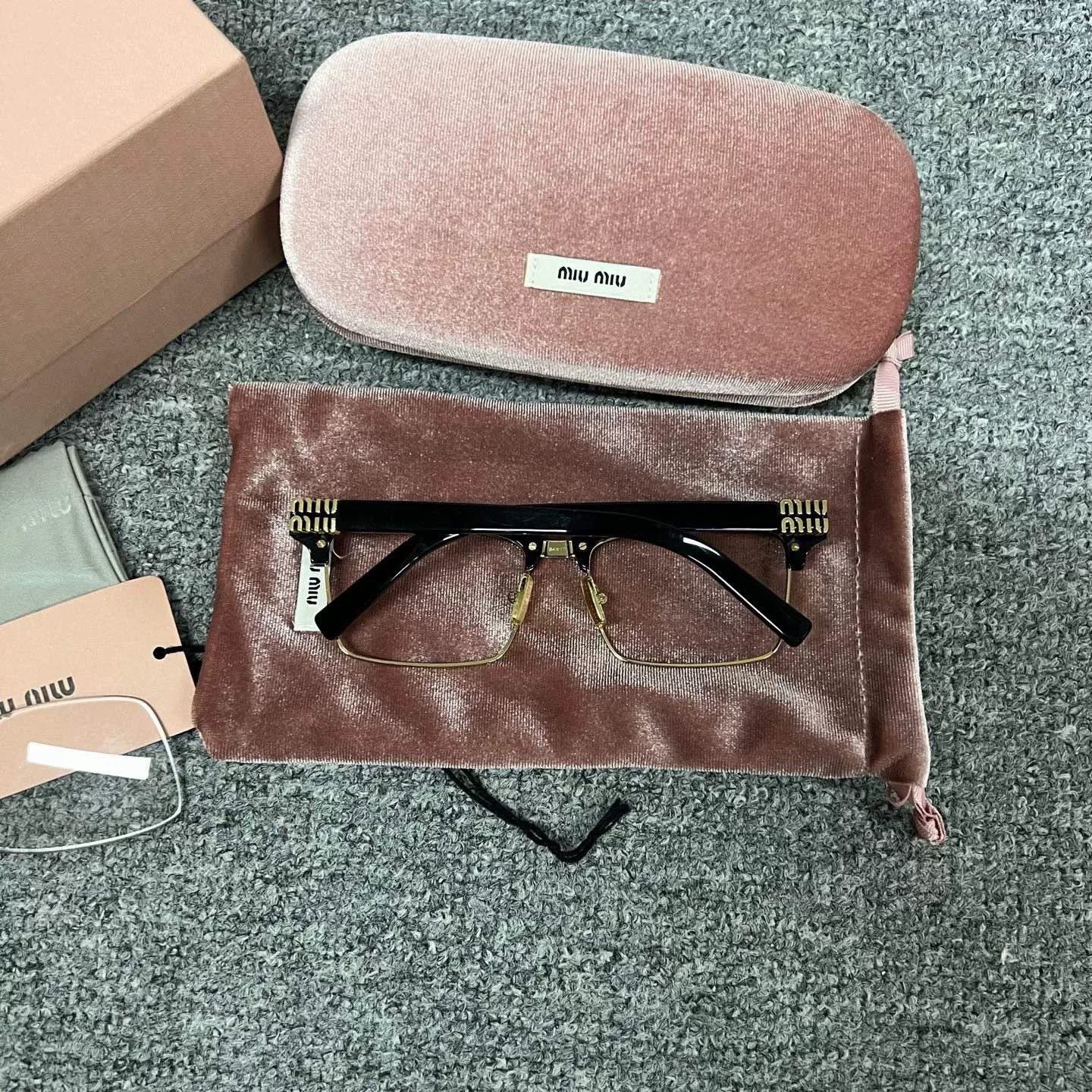 Miu Miu Miu Miu 2024 Flat Glasses Frame Size ONE SIZE - 1 Thumbnail