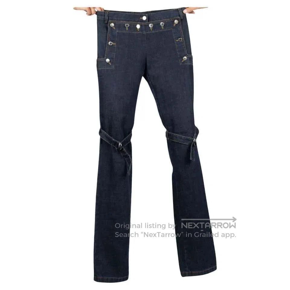 Dolce & Gabbana Thom Browne Gray Striped Casual Pants. Size 41" - 1 Thumbnail