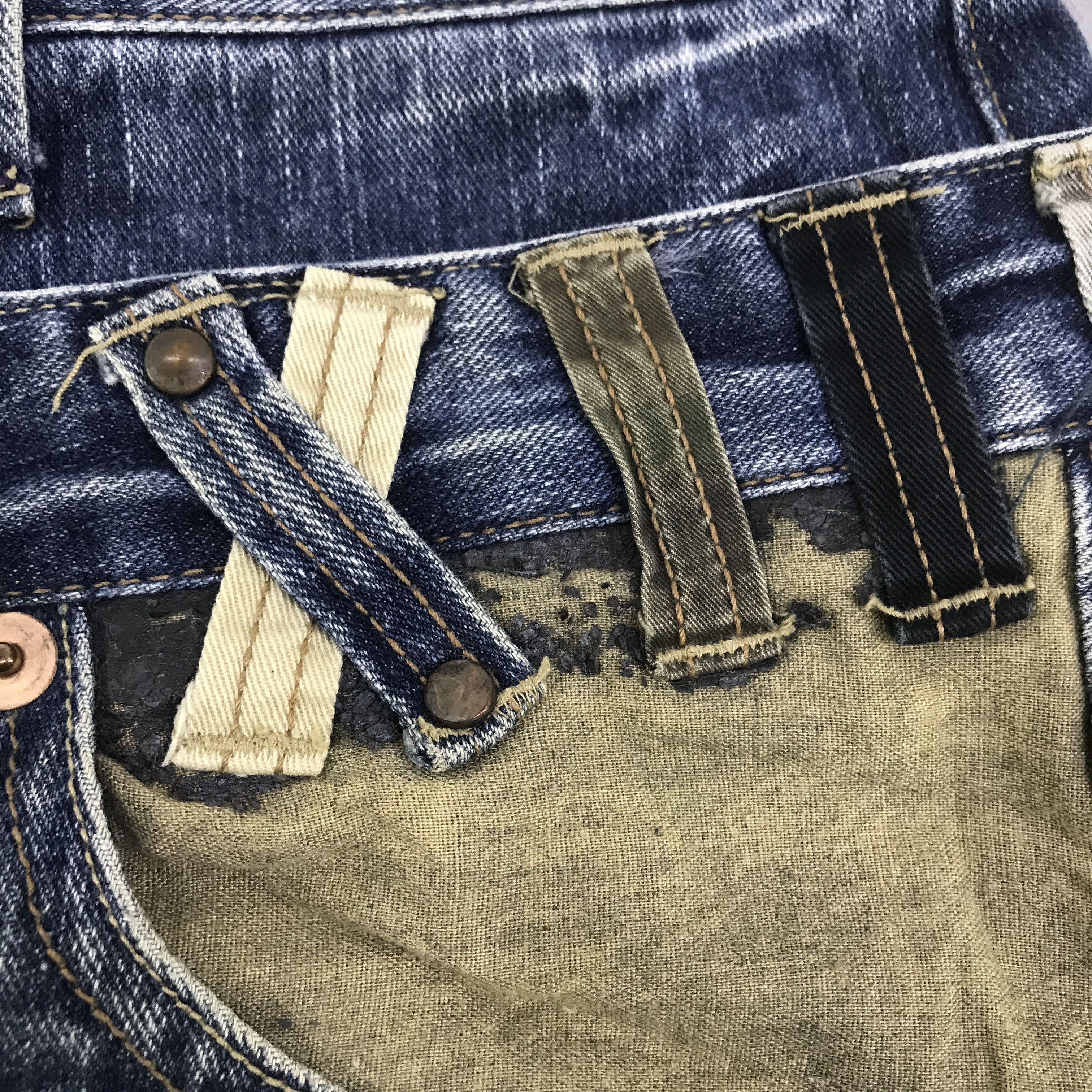Japanese Brand Vintage japan design Jeans denim pants K130B16 Size US 33 - 14 Thumbnail