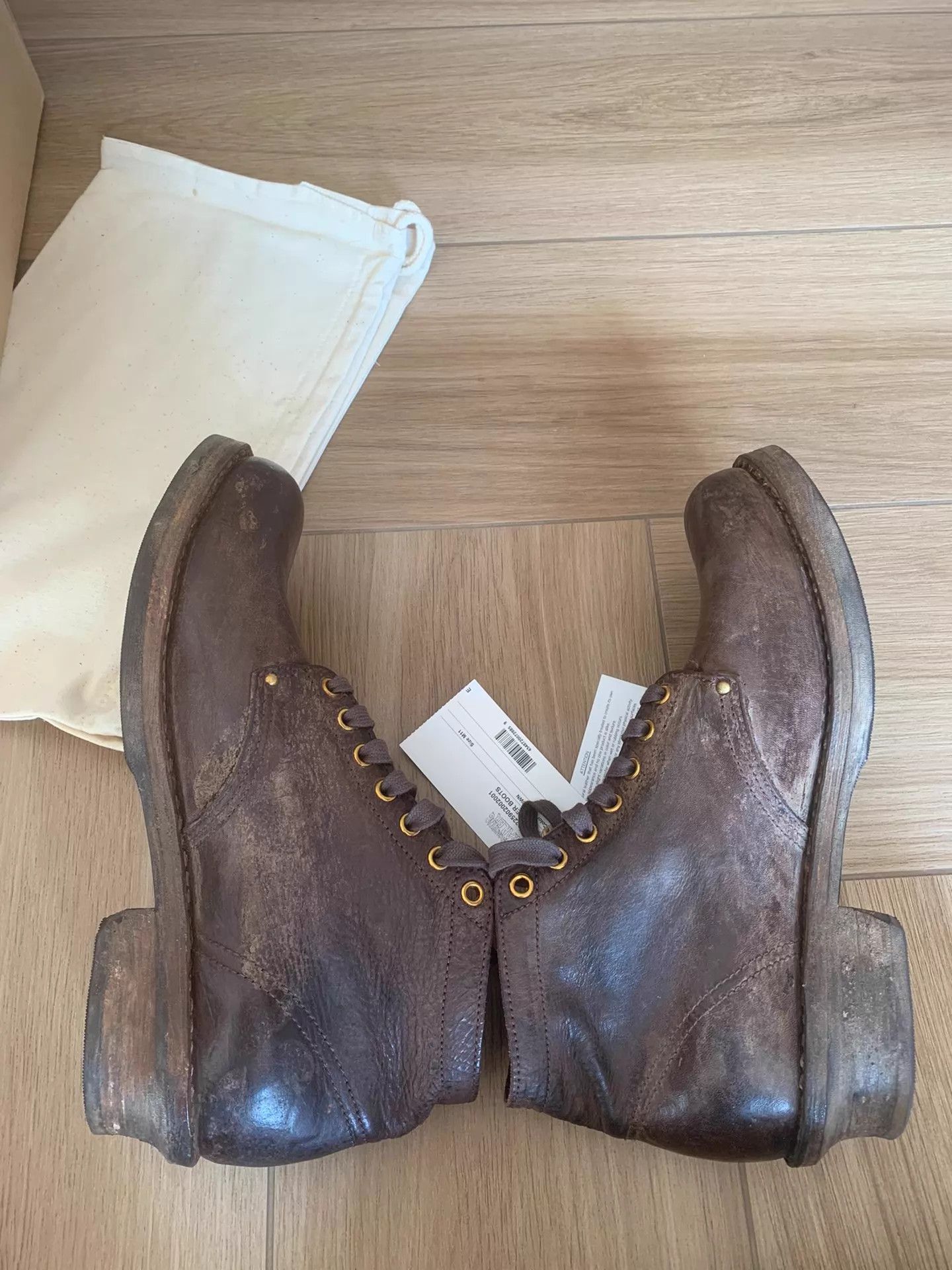 Visvim VISVIM ICT BRIGADIER BOOTS veg tan mud aged V 25SS Size US 11 / EU 44 - 9 Thumbnail