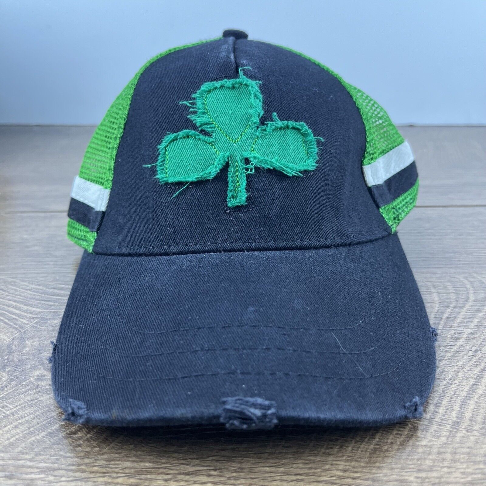 Other Clover Hat Lucky Clover Irish Hat Black Cap Adjustable Hat B Size ONE SIZE - 1 Thumbnail