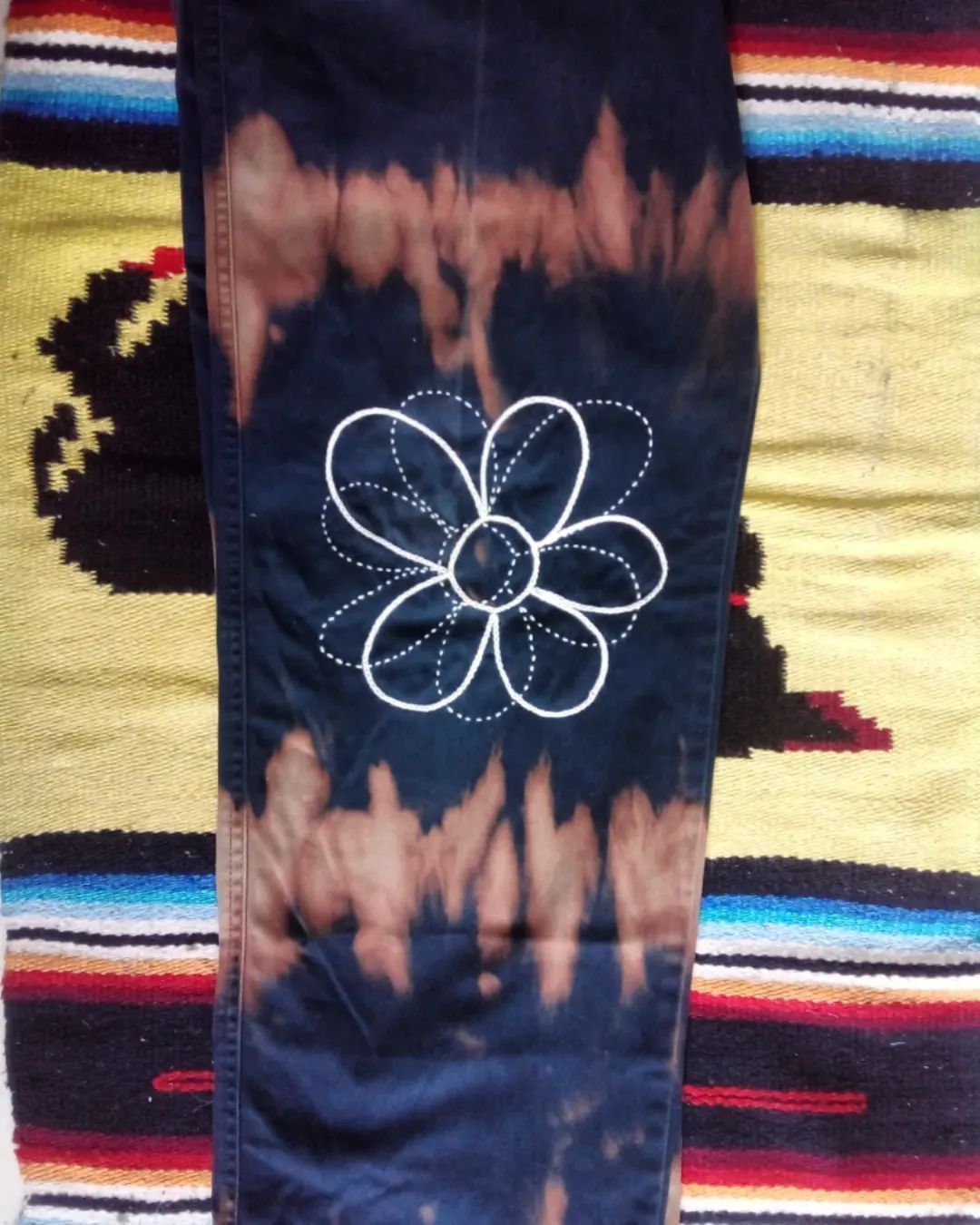 Denime Reworked Chainstich Embroidery Chino pants Size US 34 / EU 50 - 5 Thumbnail