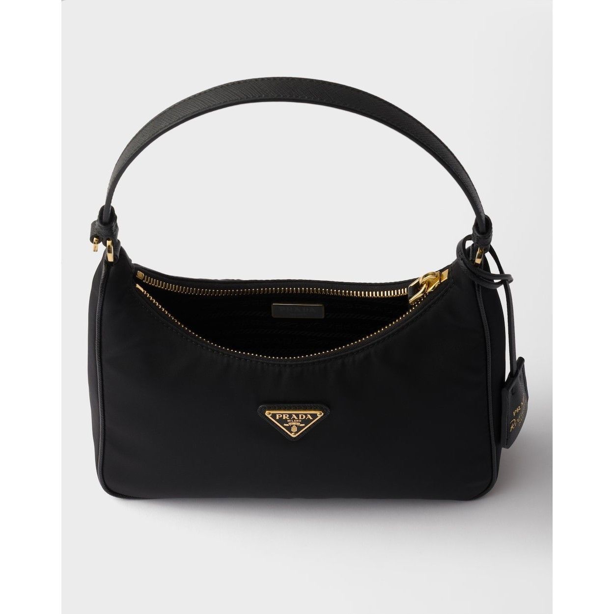 Prada PRADA $1390 Black Re-Edition 2005 Mini Shoulder Bag New & Au Size ONE SIZE - 4 Thumbnail