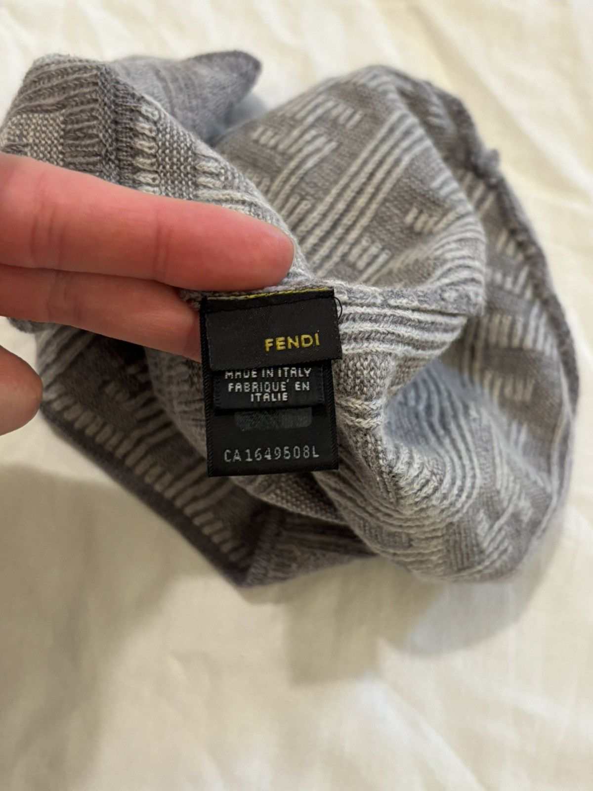 Fendi Fendi monogram beanie Size ONE SIZE - 6 Thumbnail