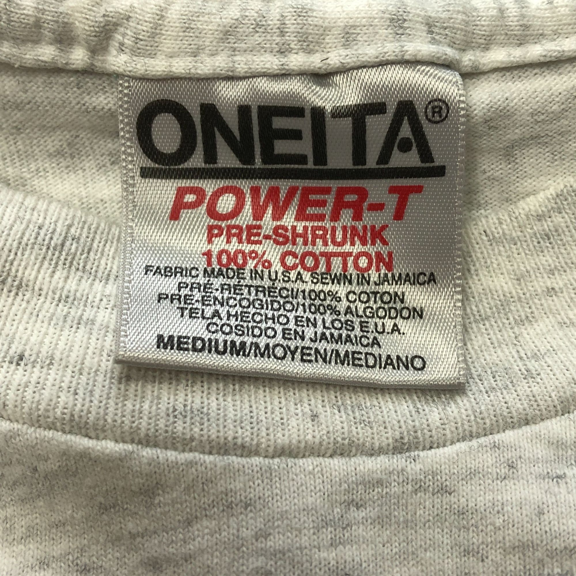 Other Vintage Oneita Remember When Sex was Safe Grey T-Shirt Size US M / EU 48-50 / 2 - 4 Thumbnail
