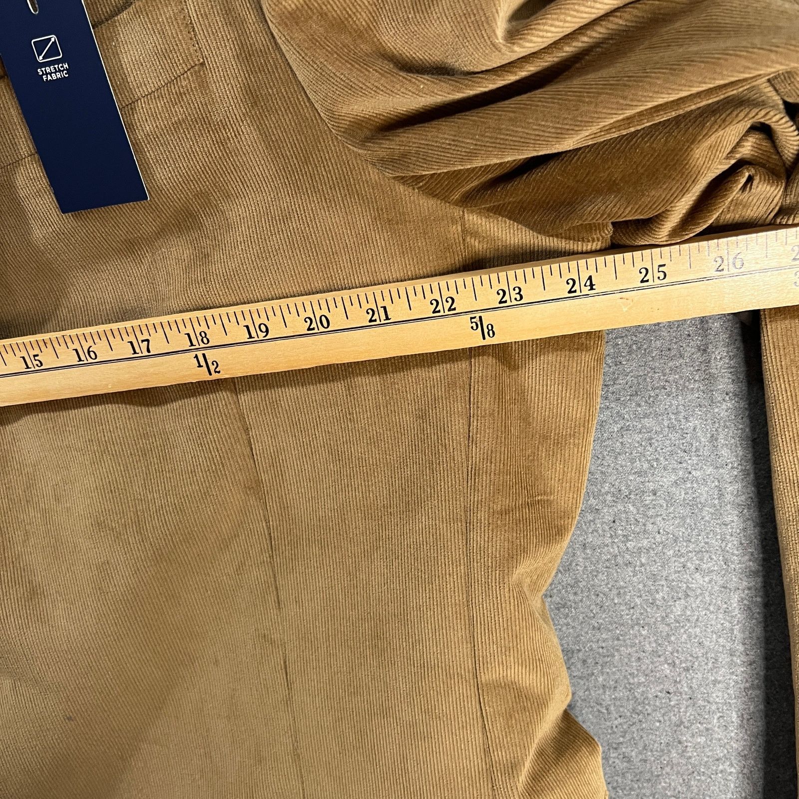 Other Stafford Corduroy Mens Stretch Fabric Regular Fit Corduroy Size 48L - 10 Thumbnail
