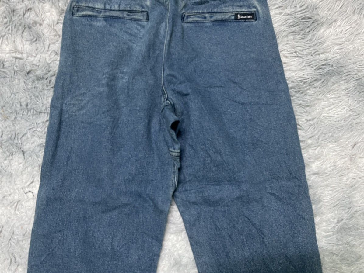 Manastash 90s MANASTASH BAGGY SOFT DENIM PANT Size US 30 / EU 46 - 16 Thumbnail