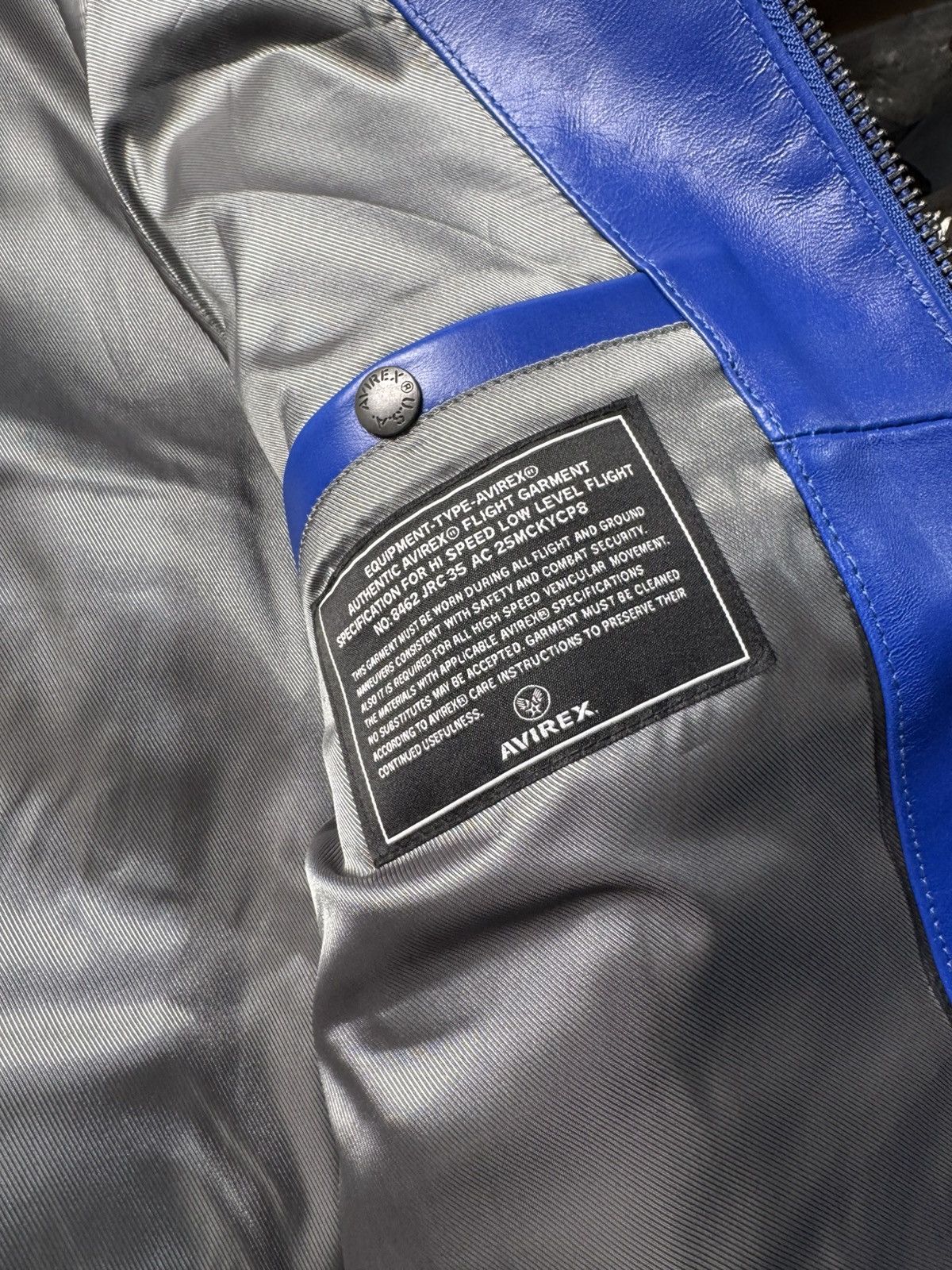 Avirex London exclusive icon leather jacket Size US L / EU 52-54 / 3 - 8 Thumbnail