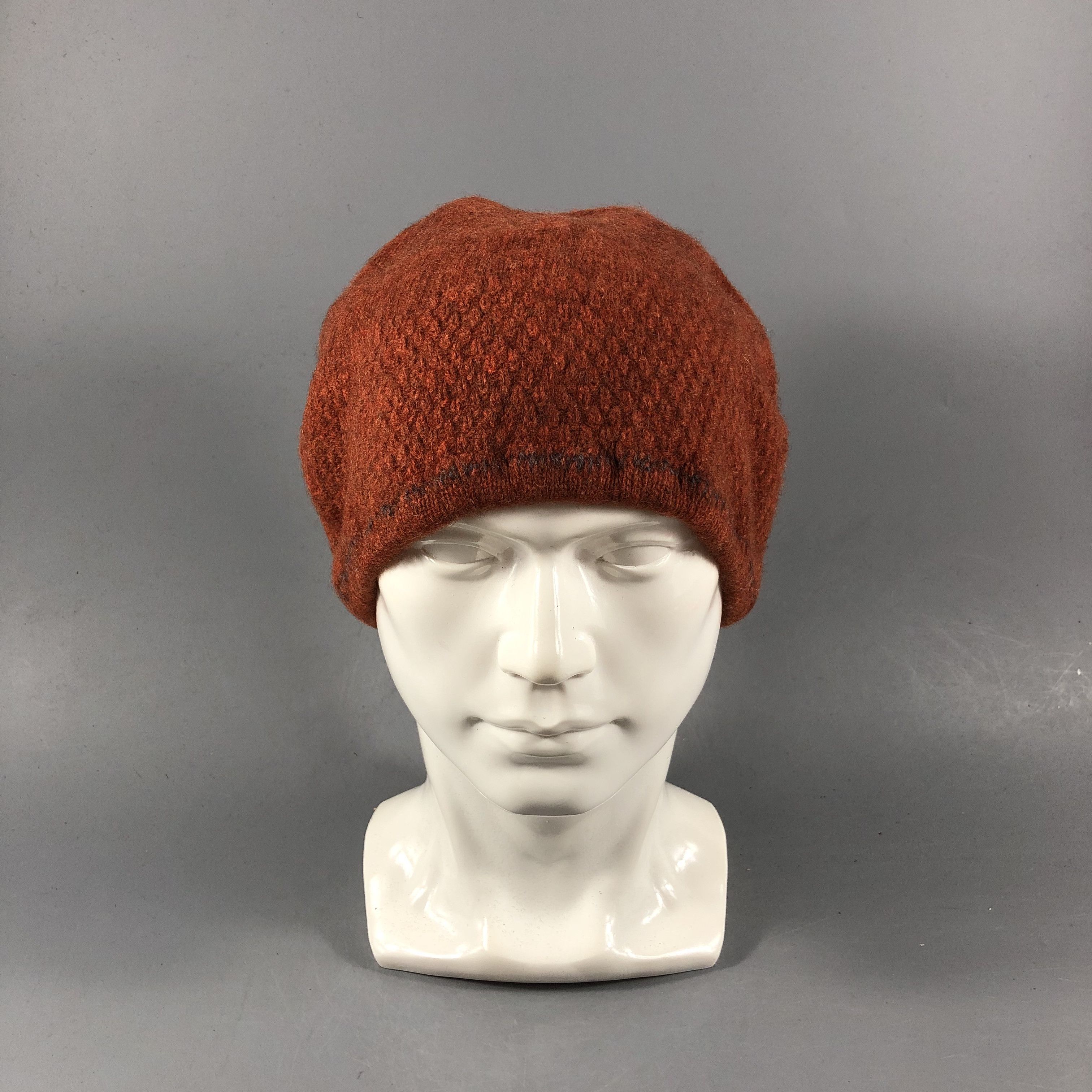 image of Montbell Popcorn Knit Wool Beanie Snowcap Snow Hat B841, Men's