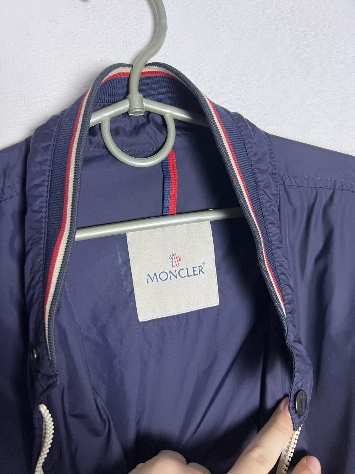 Moncler Vintage Moncler Nylon Jacket Rare Reversible Size US L / EU 52-54 / 3 - 6 Thumbnail