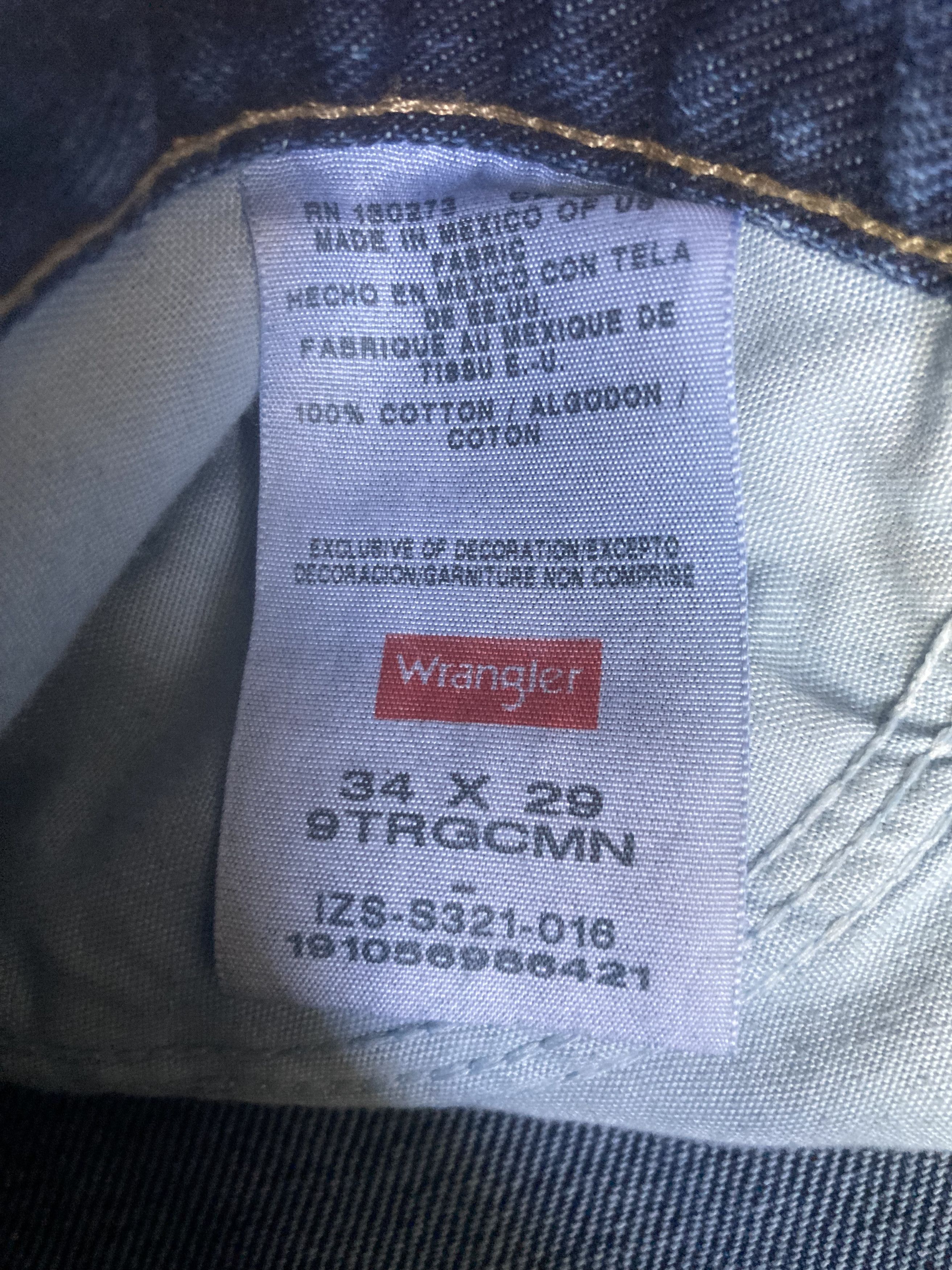 Wrangler Vintage Wrangler Blue Jeans Size 34x29 Size US 34 / EU 50 - 4 Thumbnail