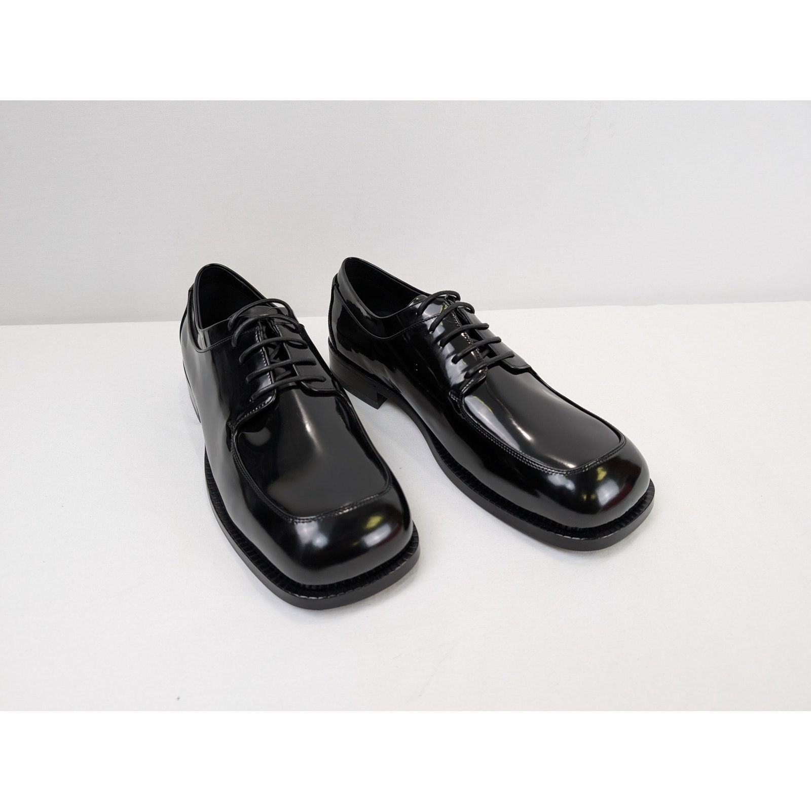 Salvatore Ferragamo o1rshd1 Nero Skin Dinamic Leather Shoe Boots in Noir Size US 10 / EU 43 - 7 Thumbnail