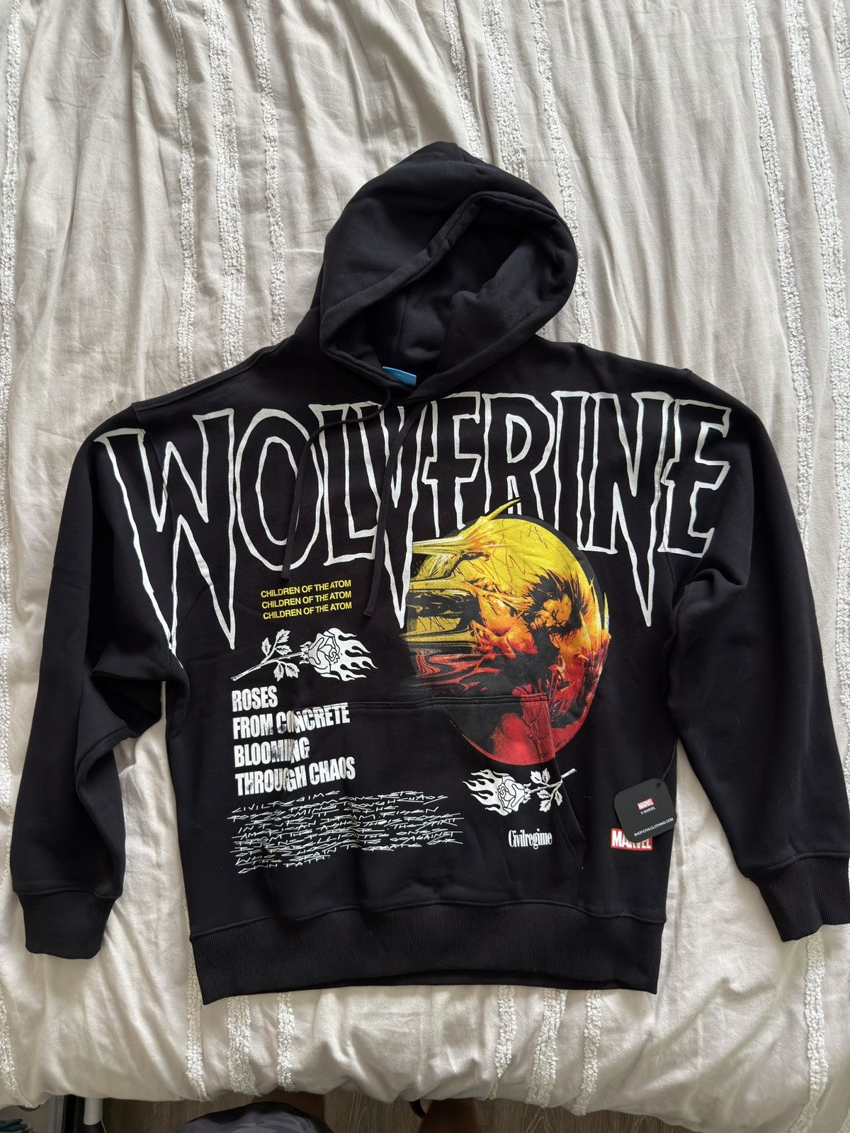 Civil Regime × Marvel Comics Civil regime marvel wolverine Hoodie Size US XL / EU 56 / 4 - 1 Thumbnail
