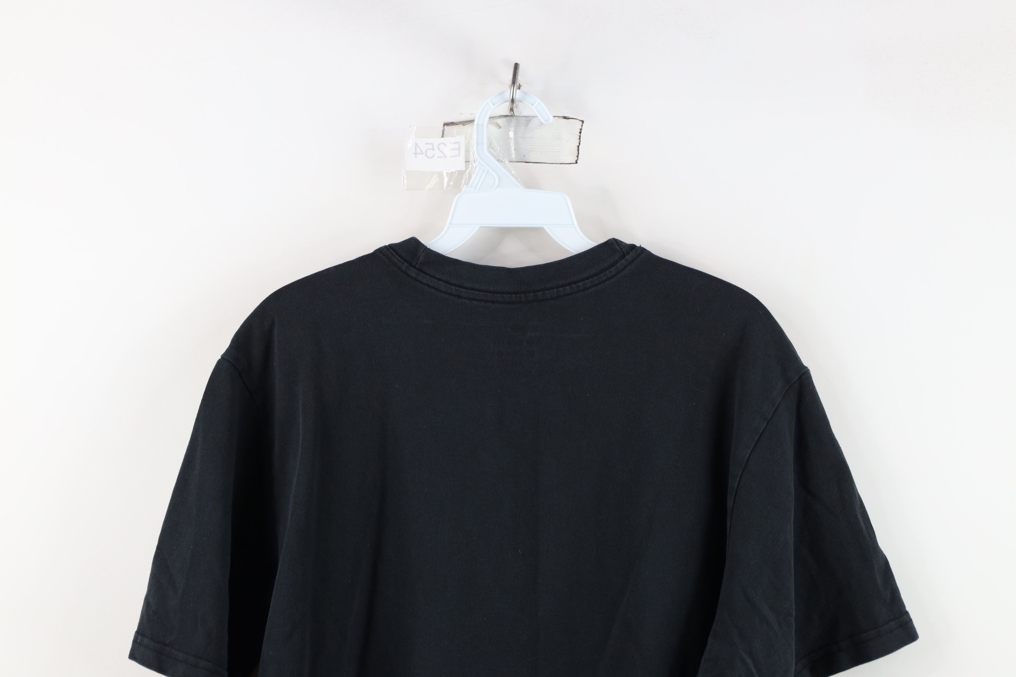 Nike Vintage Y2K Nike Center Swoosh Loose Fit Cropped T-Shirt Size L / US 10 / IT 46 - 13 Thumbnail