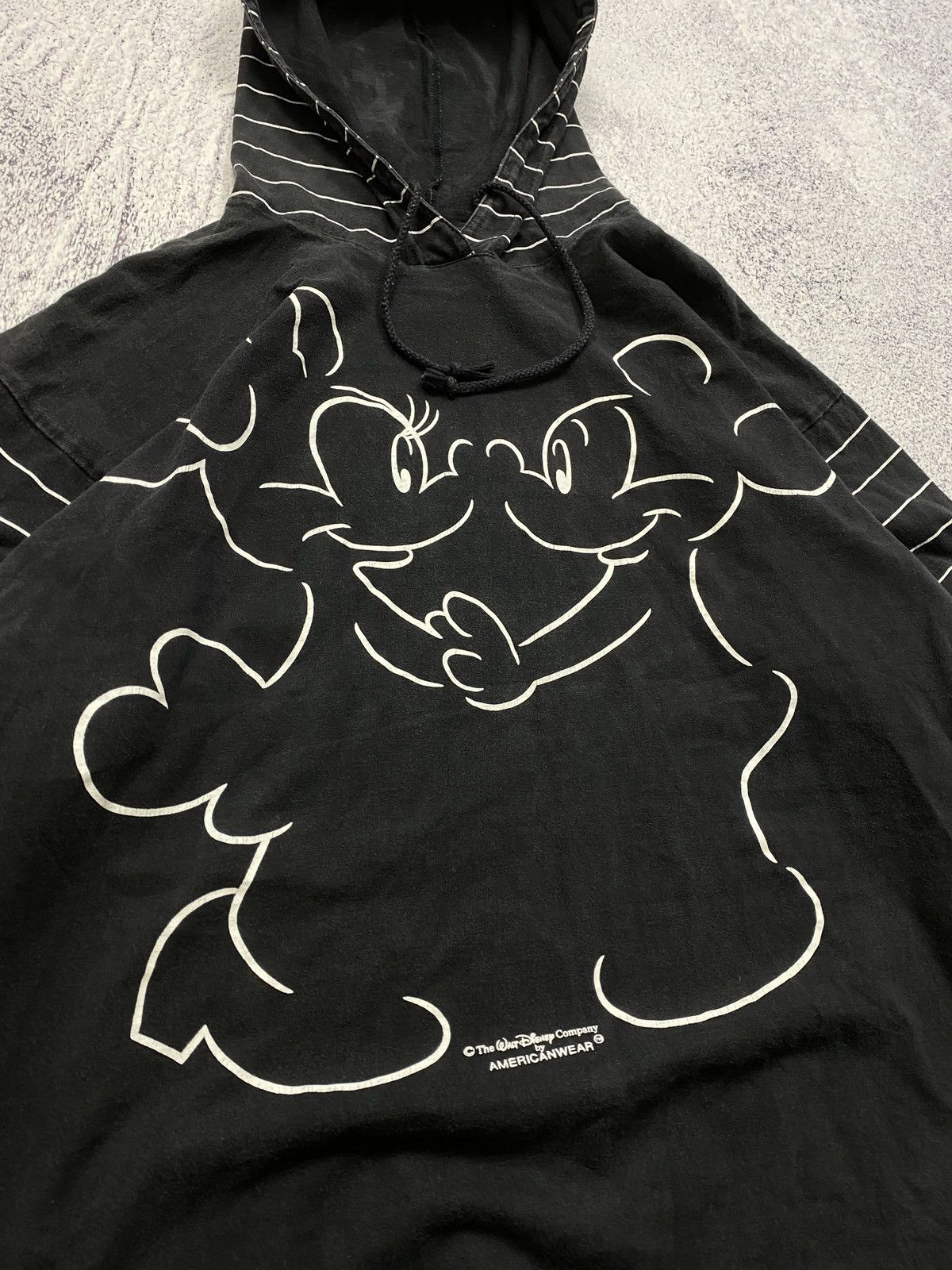 Disney × Mickey Mouse × Vintage Vintage Rare Mickey Mouse Walt Disney Crazy Hoodie Size US S / EU 44-46 / 1 - 4 Thumbnail