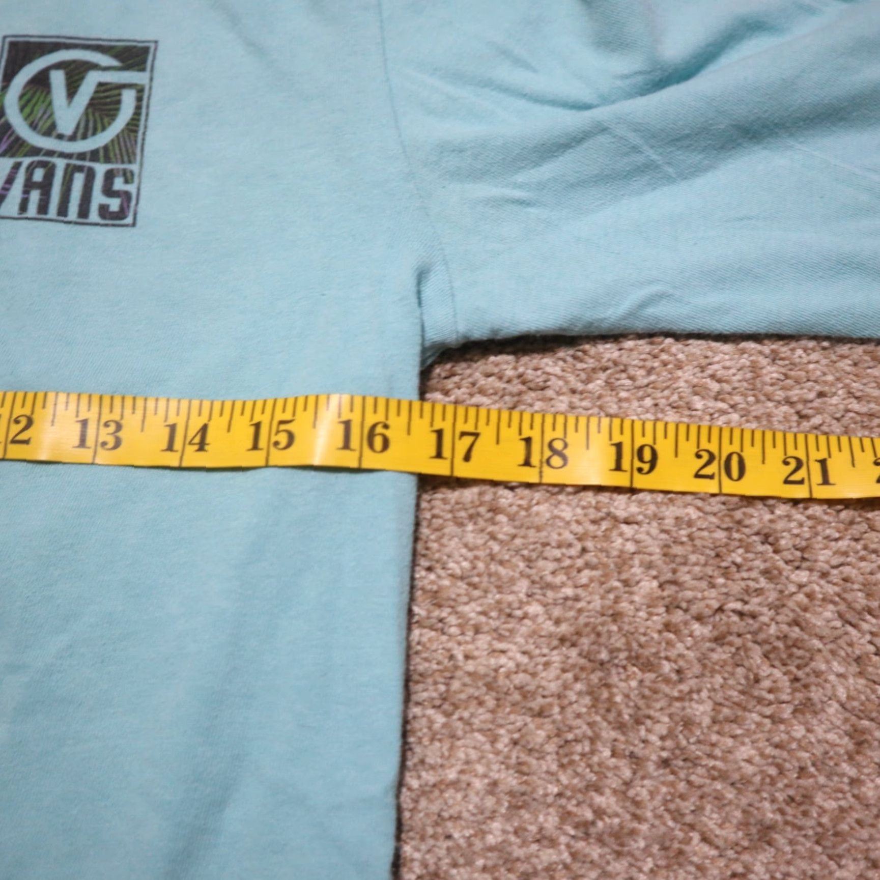 Vans VANS Shirt Men Small S Blue Logo T-Shirt Size US S / EU 44-46 / 1 - 5 Thumbnail