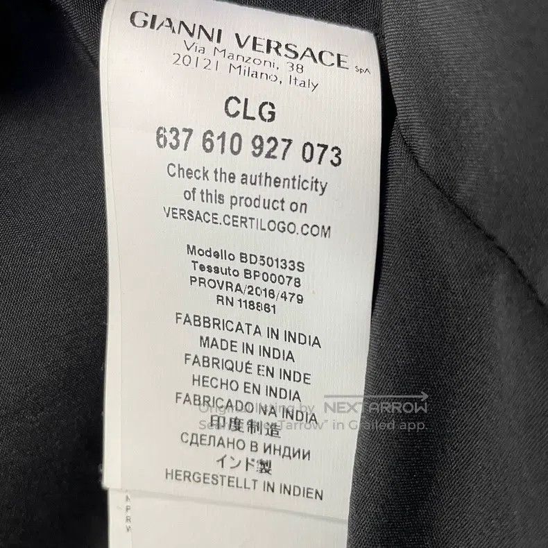 Versace Versace Solid color zippered pocket leather jacket Size XL / US 12-14 / IT 48-50 - 4 Thumbnail